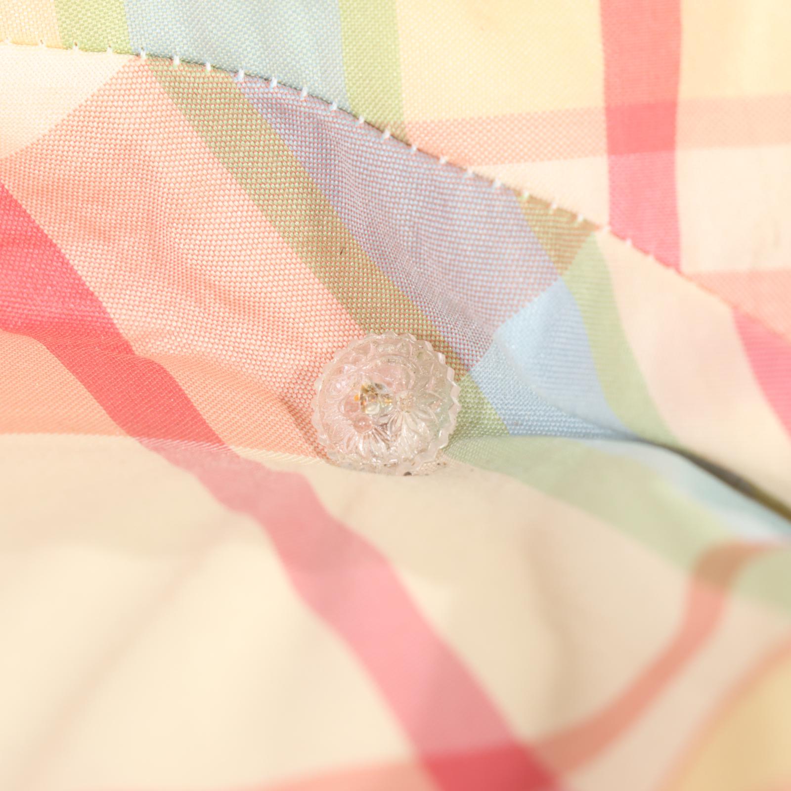 Custom-Slipcovered Swivel Vanity Stool