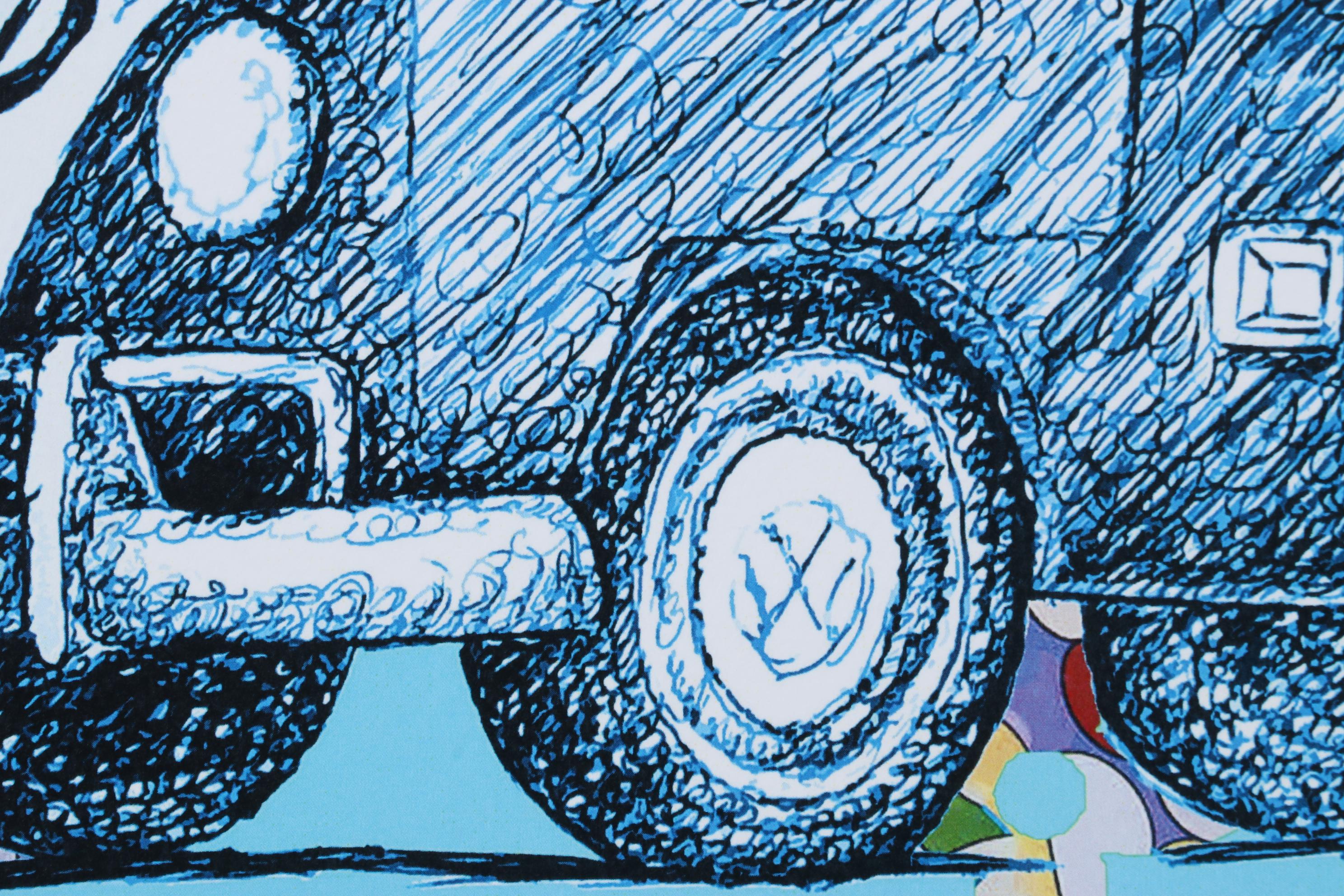 Death NYC Pop Art Graphic Print Snoopy,  VW Van and Louis Vuitton