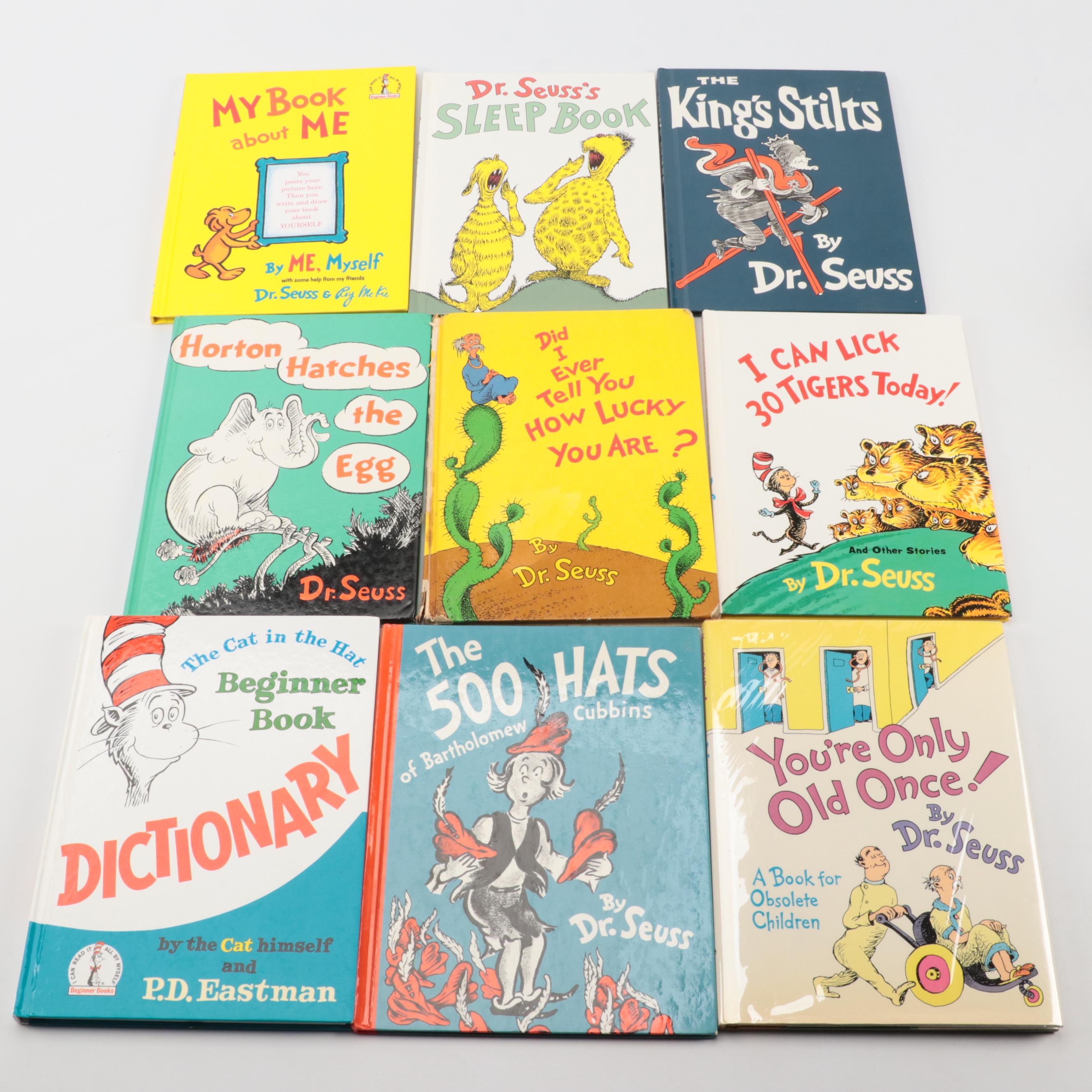 Book Club Edition "On Beyond Zebra!" and More Books by Dr. Seuss