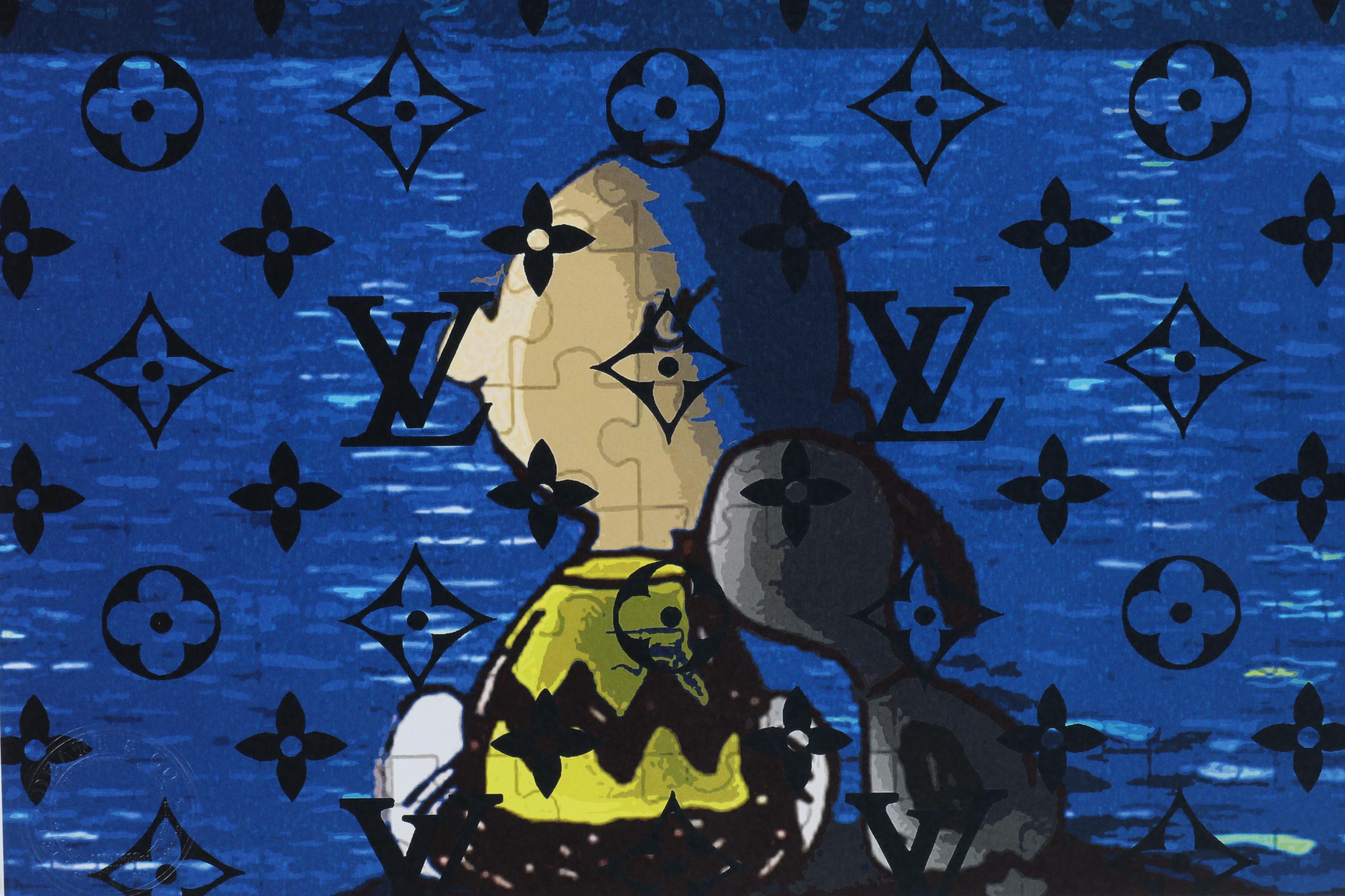 Death NYC Digital Pop Art Print "Charlie Brown, Starry Night," 2022