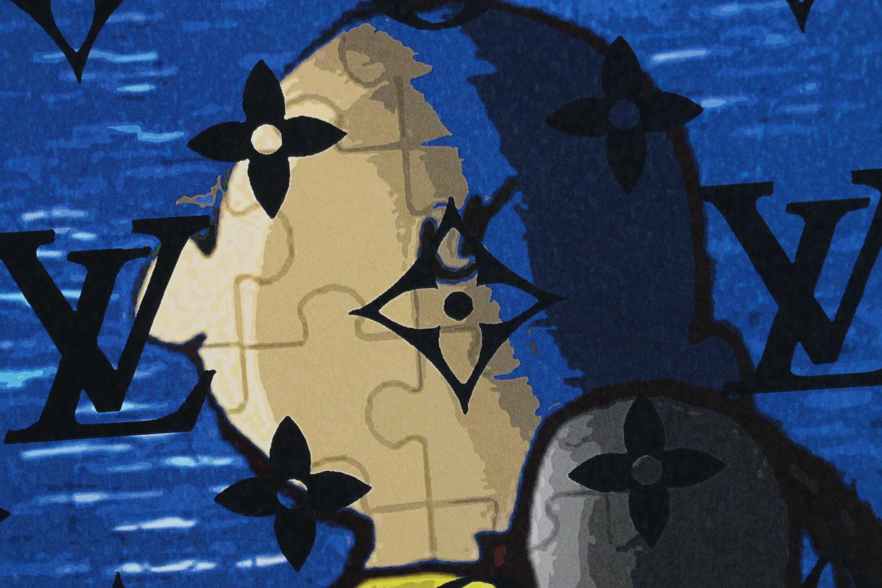 Death NYC Digital Pop Art Print "Charlie Brown, Starry Night," 2022