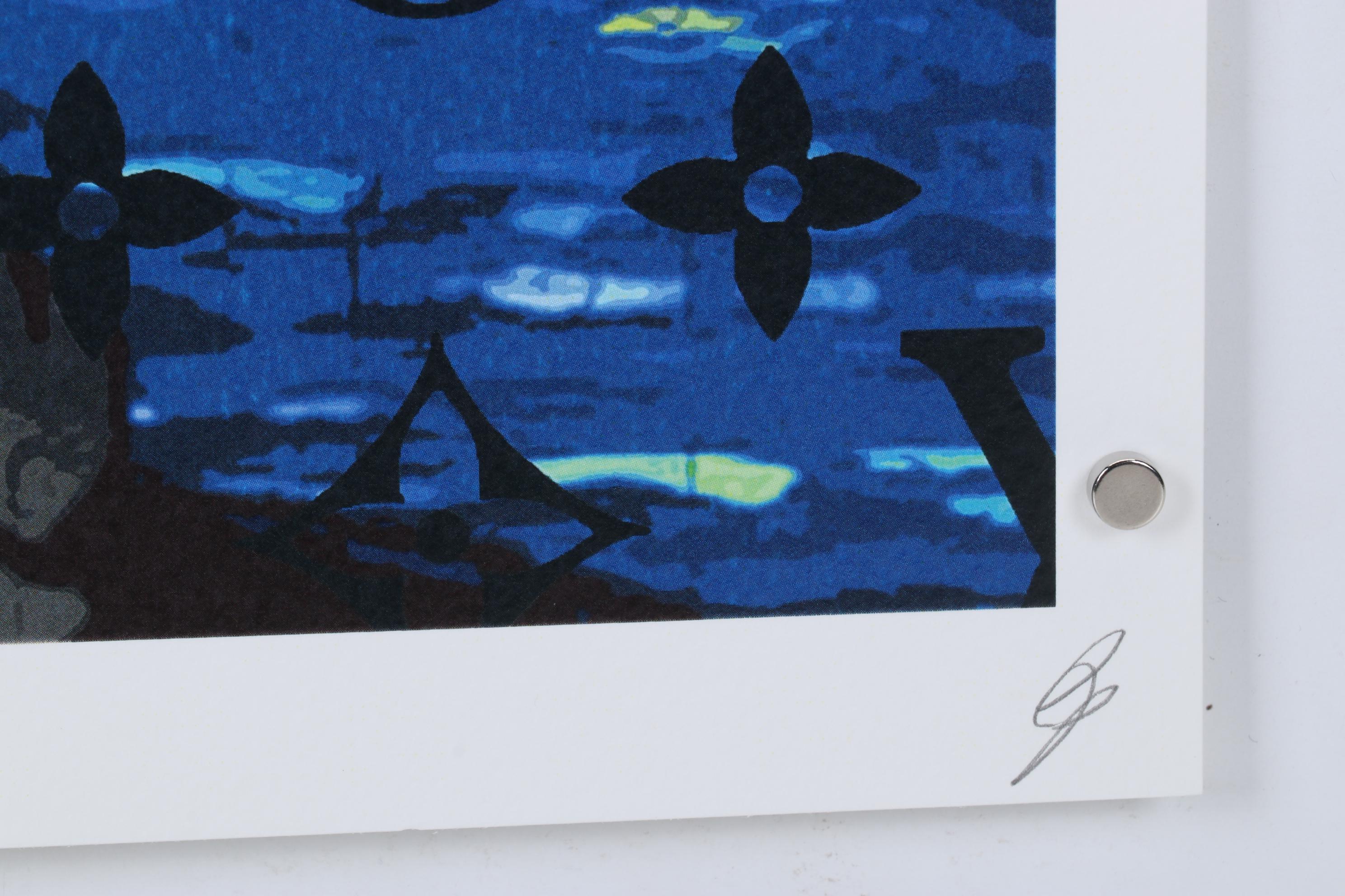 Death NYC Digital Pop Art Print "Charlie Brown, Starry Night," 2022