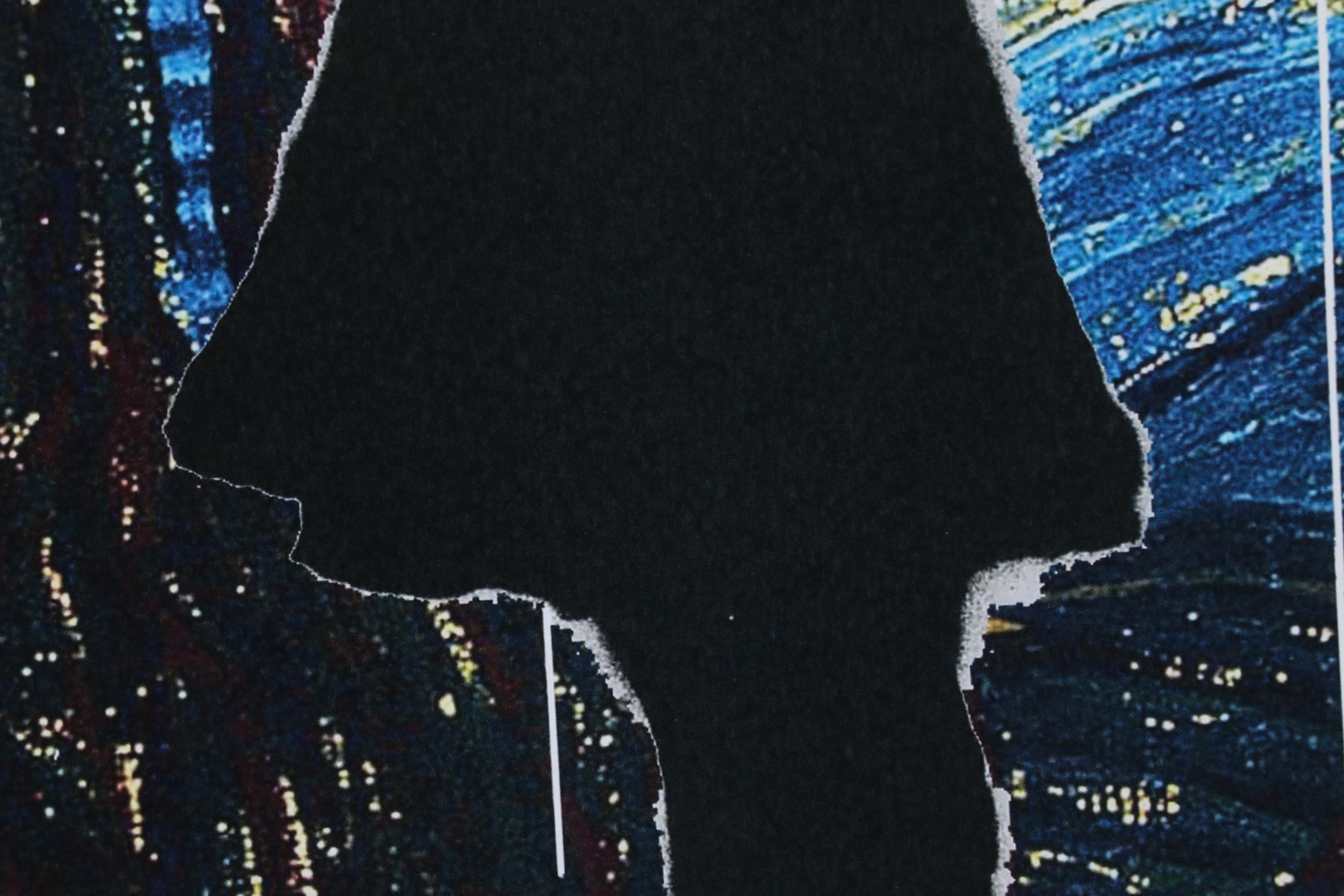 Death NYC Pop Art Graphic Print Banksy Girl with Umbrella and The Starry Night