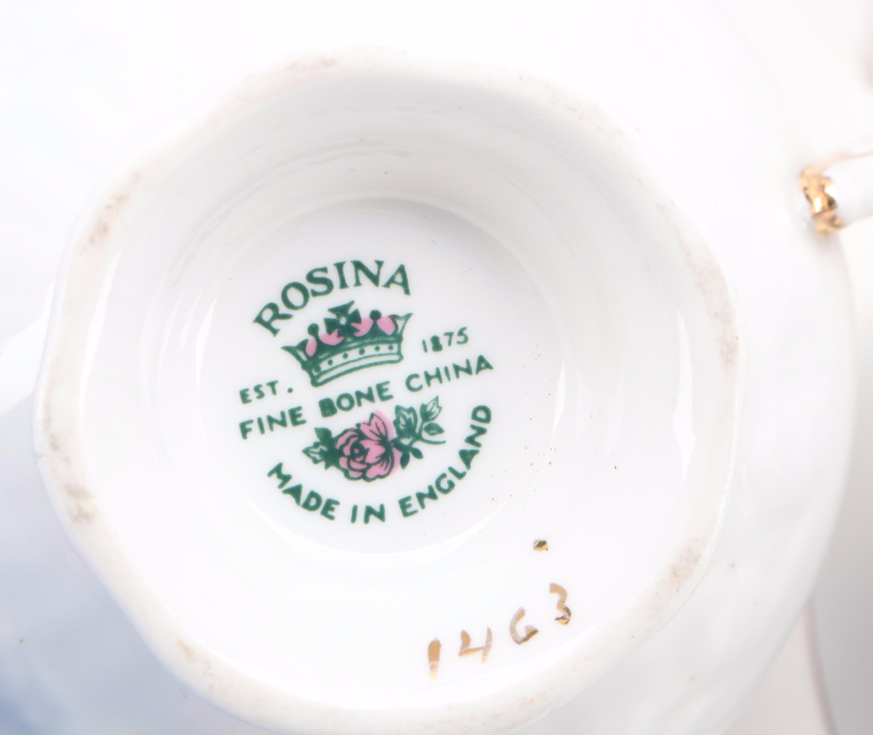 Royal Grafton Blue Willow Bone China Teacup and Saucer with More