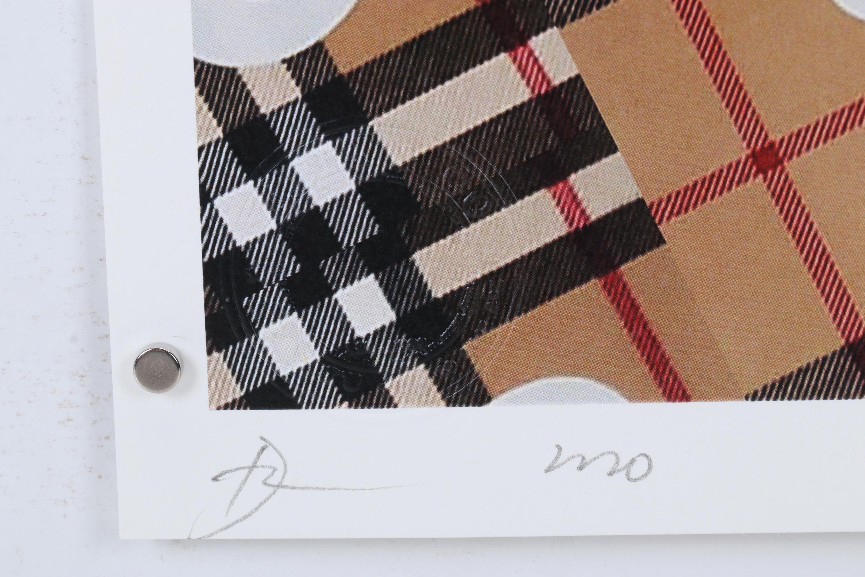 Death NYC Pop Art Graphic Print Snoopy and Woodstock with Burberry