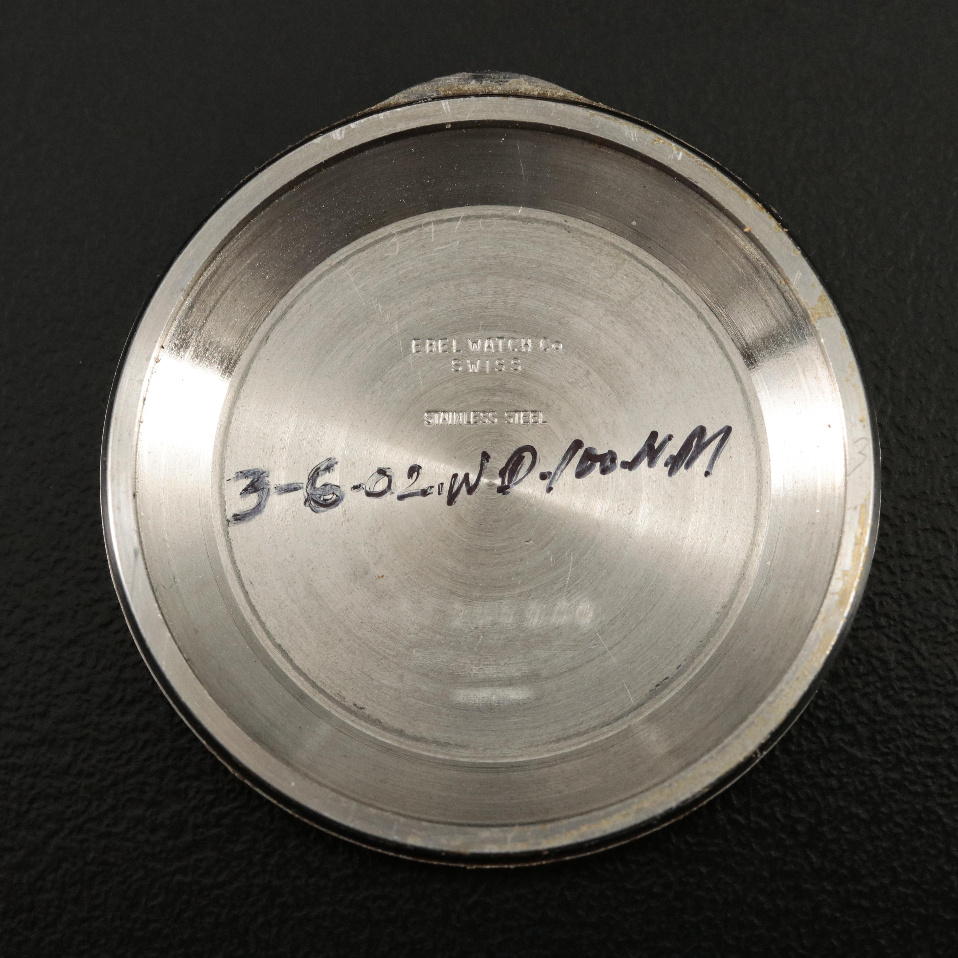 18K and Stainless Steel Ebel 1911 Automatic Chronograph "El Primero" Watch