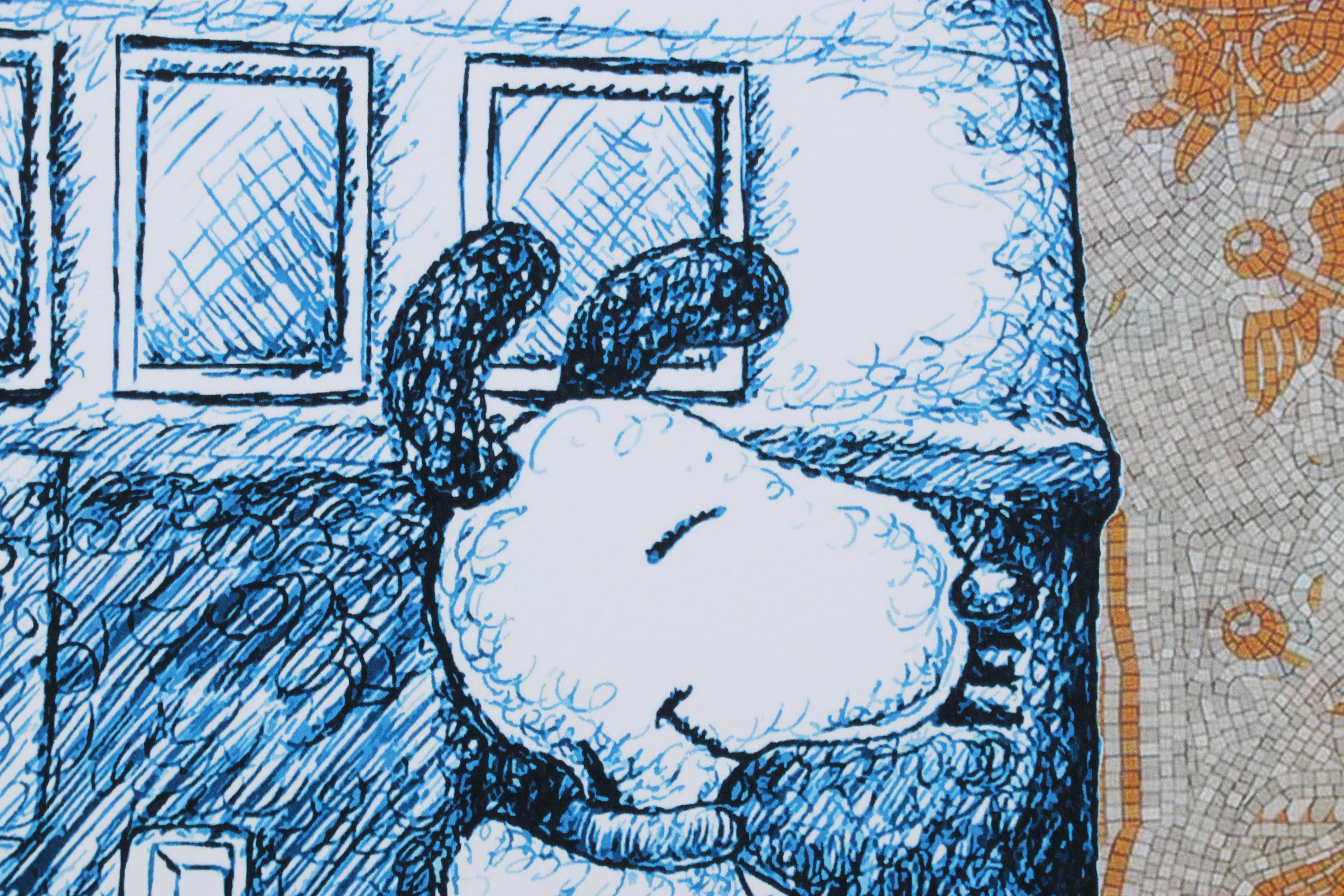 Death NYC Pop Art Graphic Print of Hermès Snoopy and VW Bus