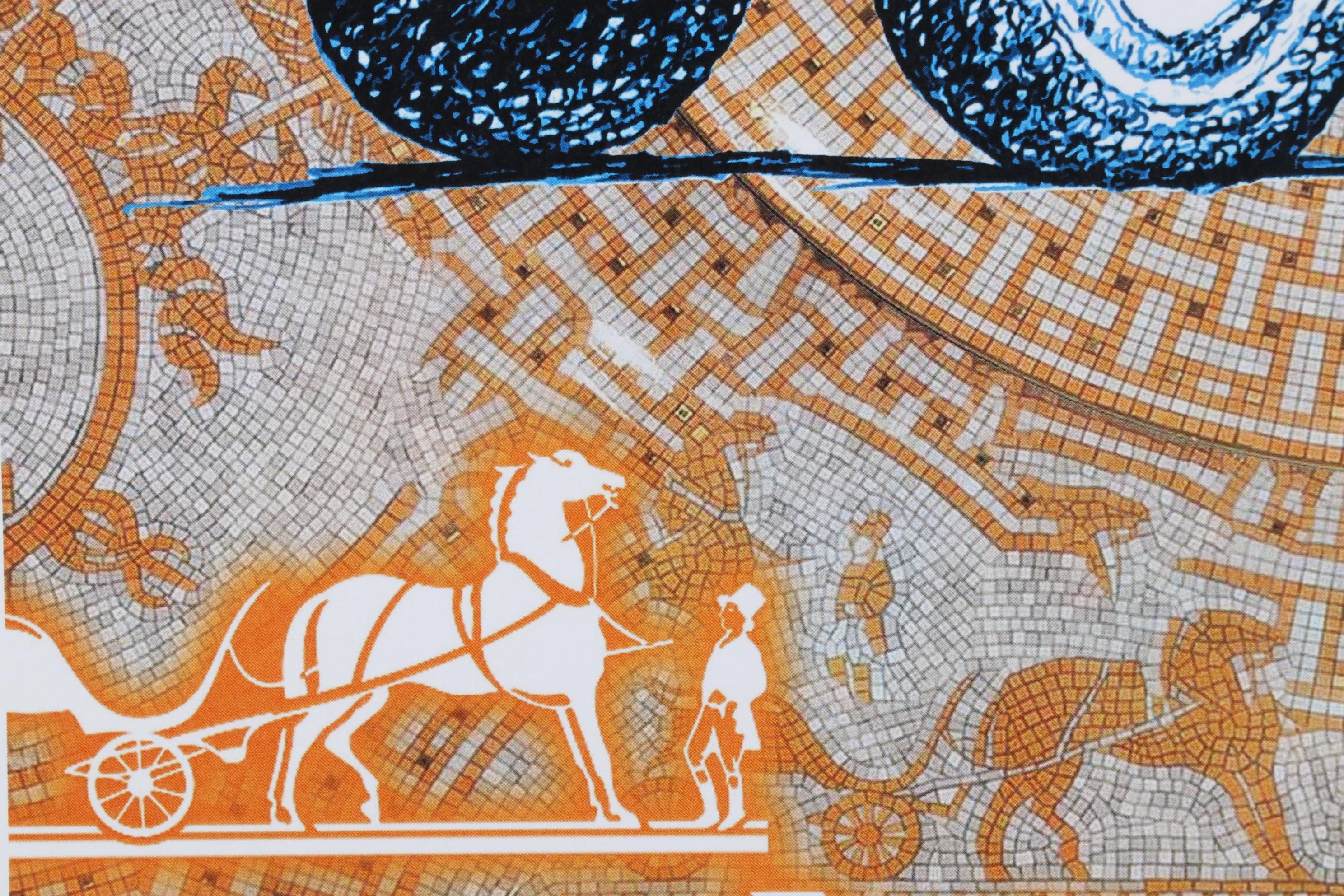 Death NYC Pop Art Graphic Print of Hermès Snoopy and VW Bus