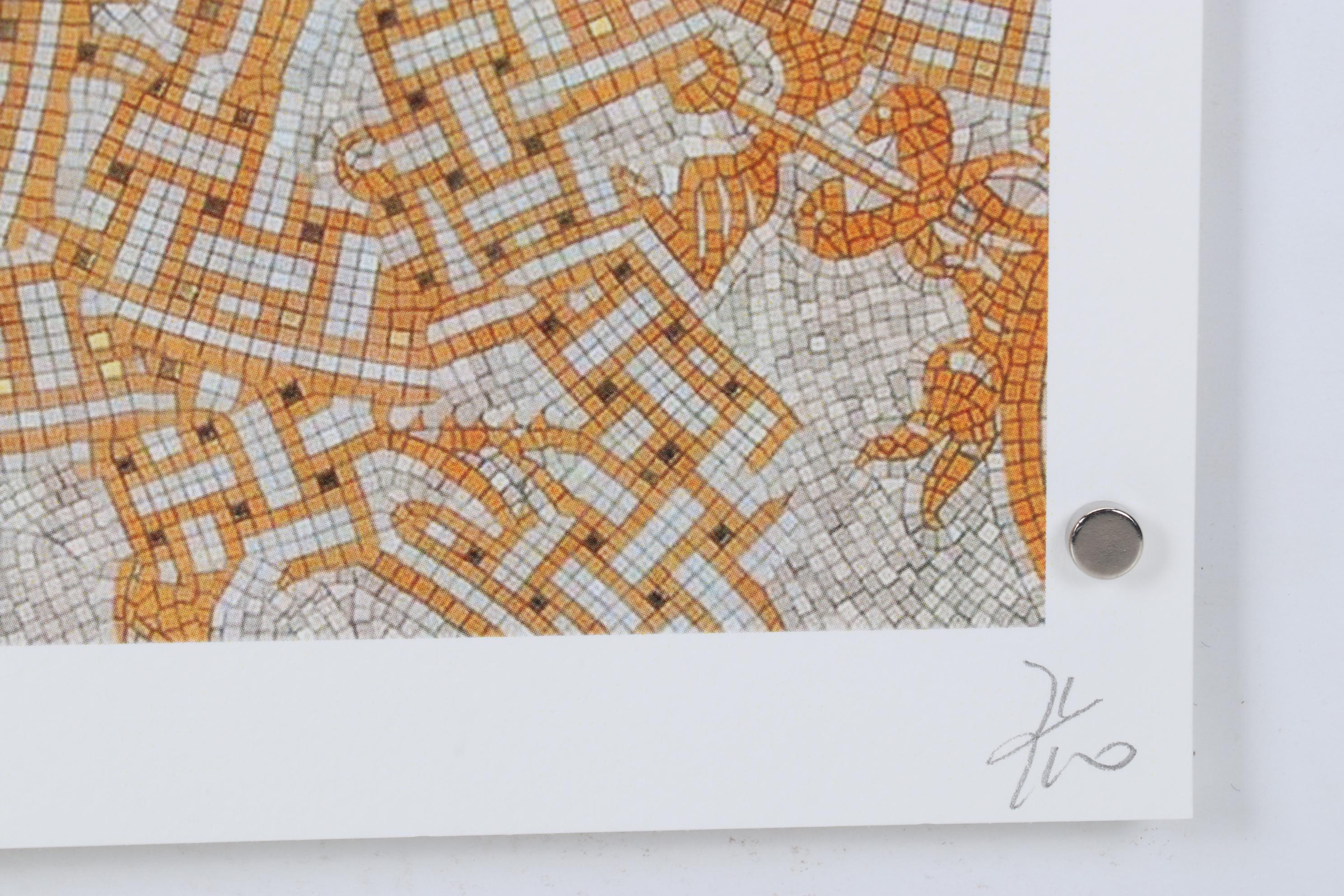 Death NYC Pop Art Graphic Print of Hermès Snoopy and VW Bus