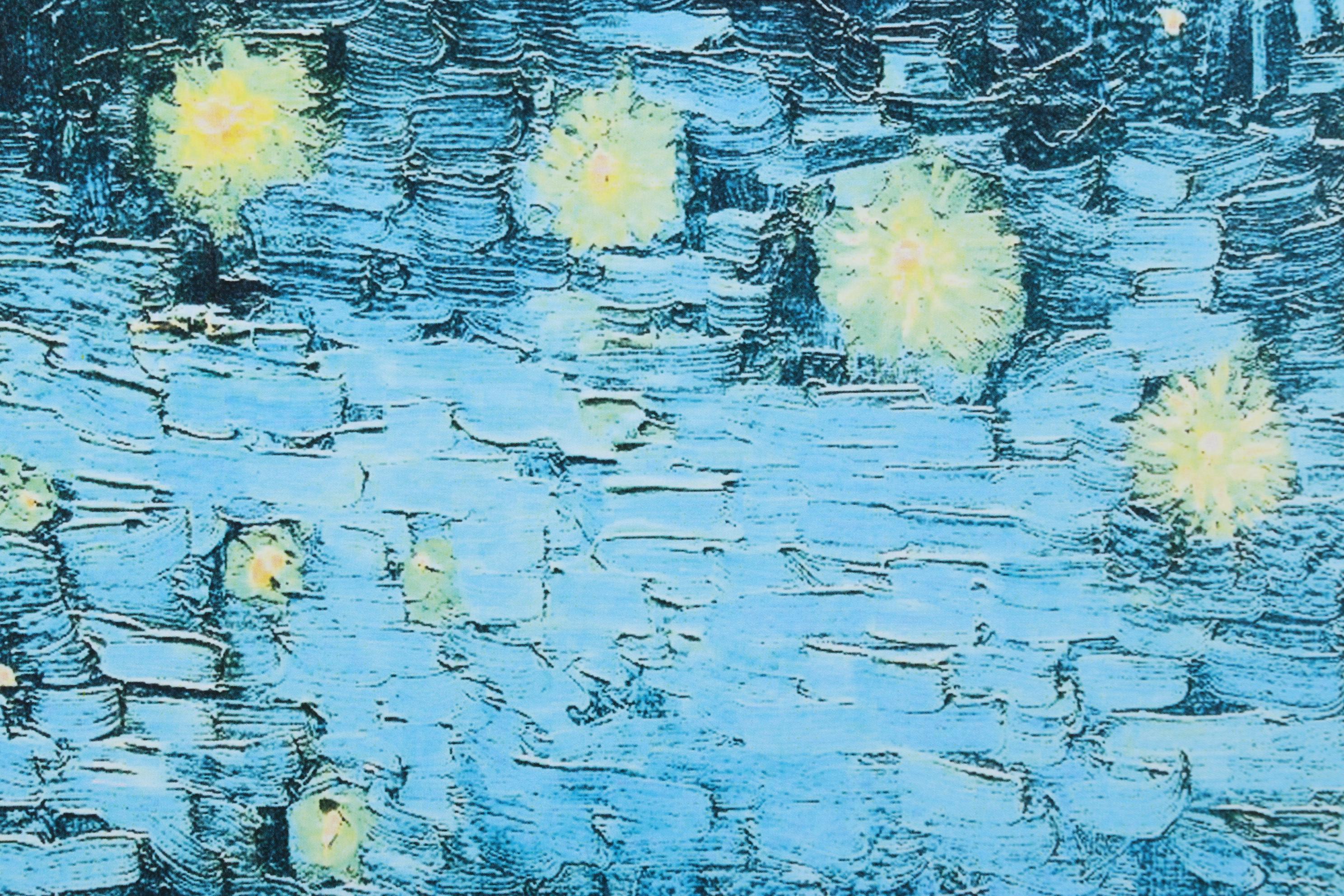 Death NYC Pop Art Graphic Print Charlie Brown and Snoopy with The Starry Night