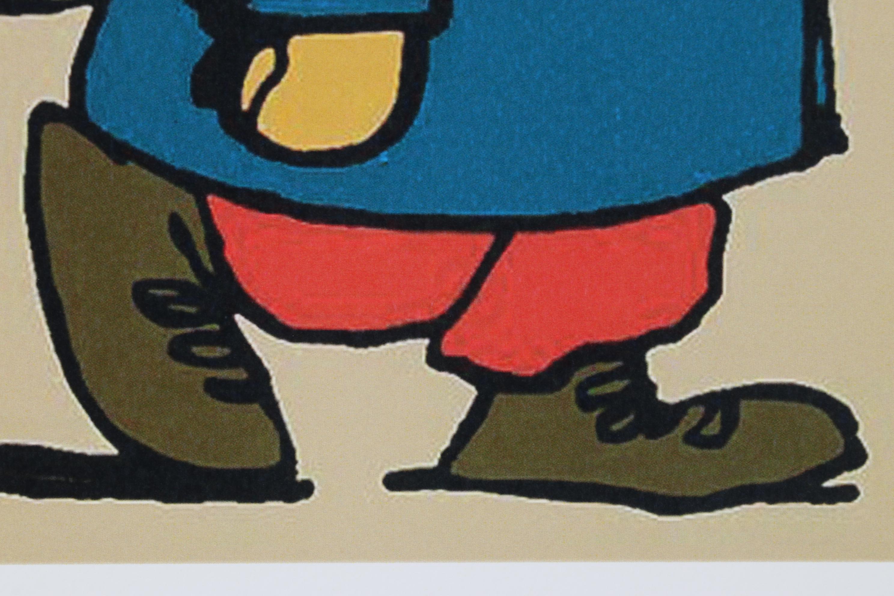 Death NYC Pop Art Graphic Print Charlie Brown and Snoopy with The Starry Night