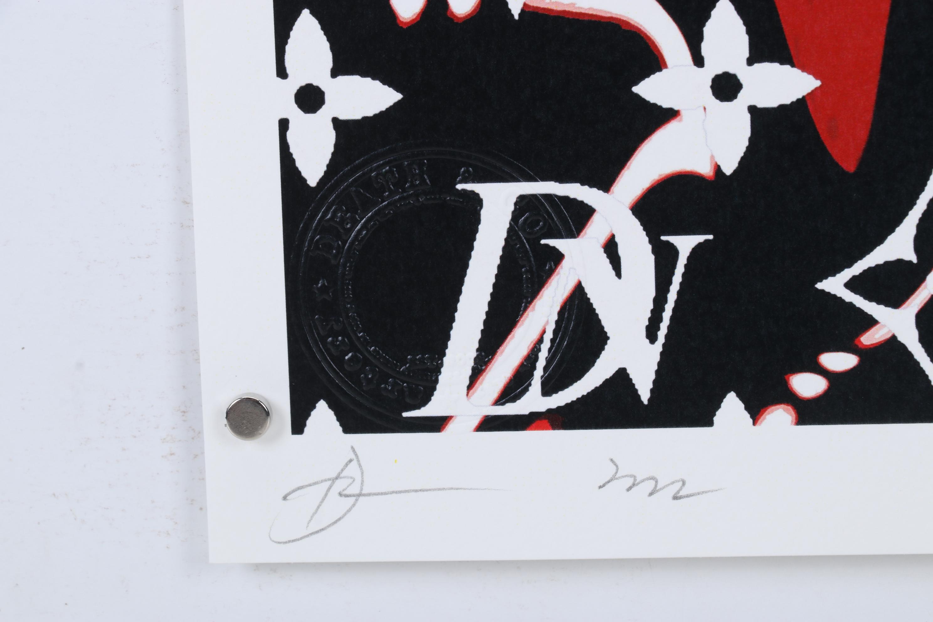 Death NYC Pop Art Graphic Print of Louis Vuitton and Snoopy