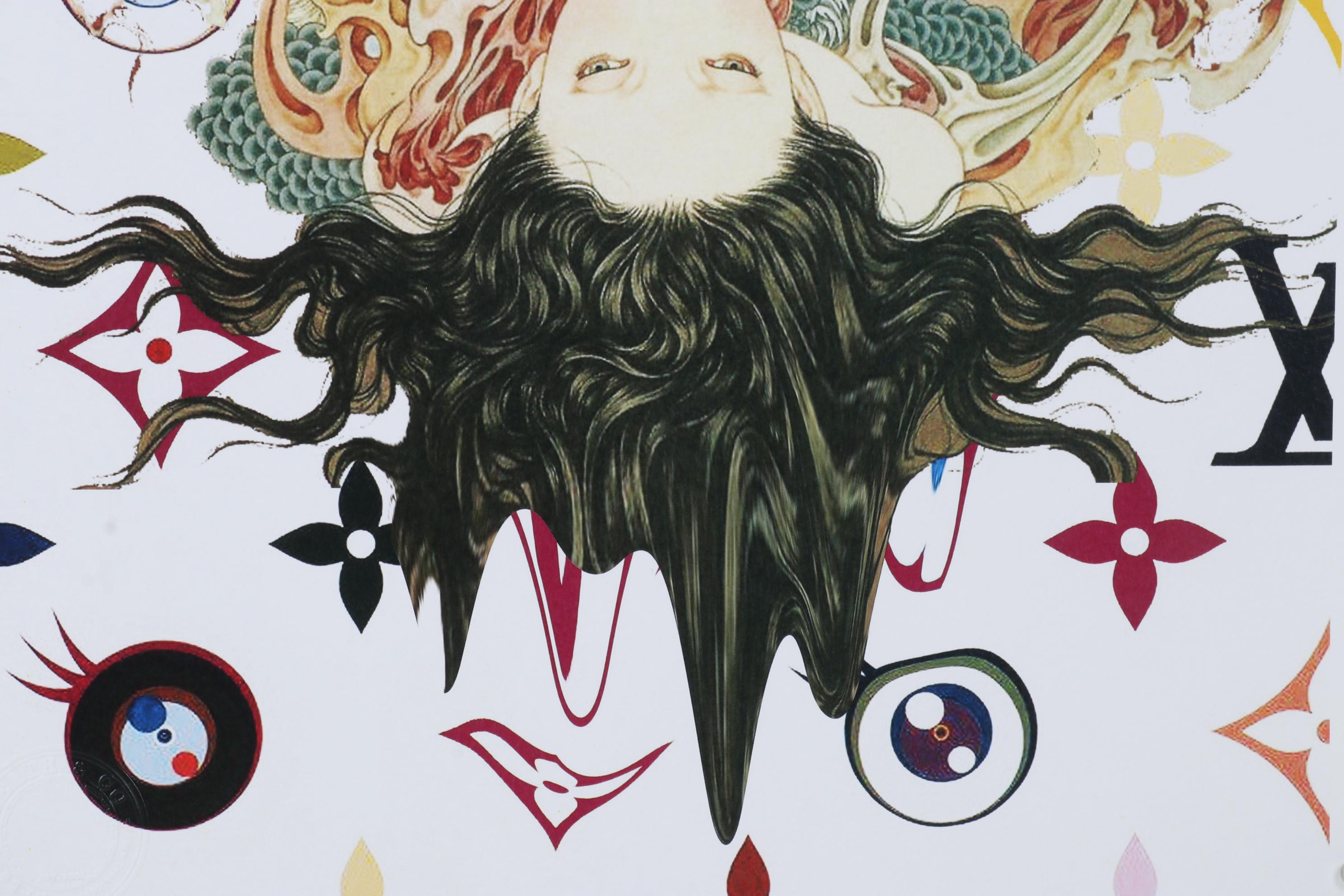 Death NYC Pop Art Graphic Print Featuring Louis Vuitton