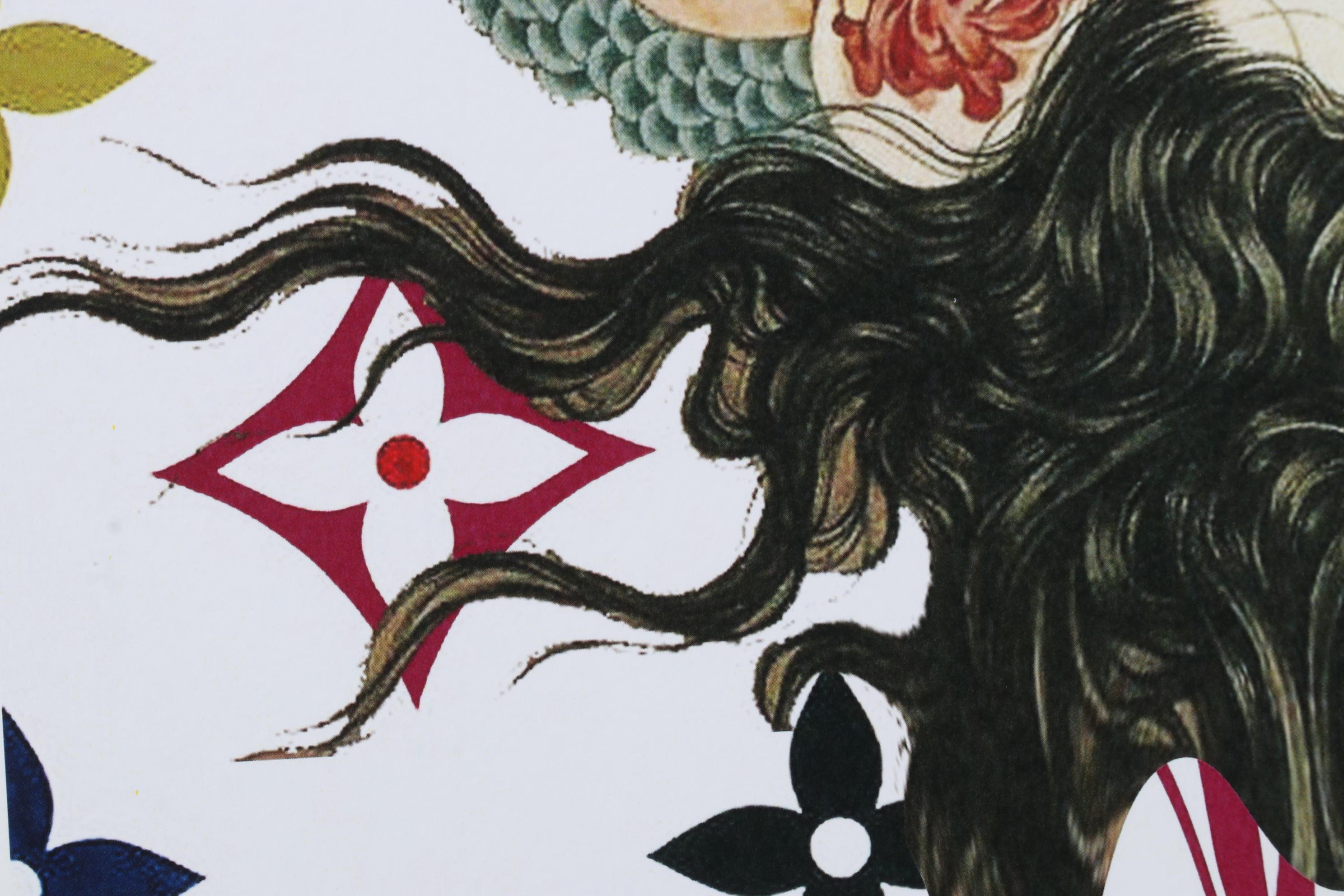 Death NYC Pop Art Graphic Print Featuring Louis Vuitton