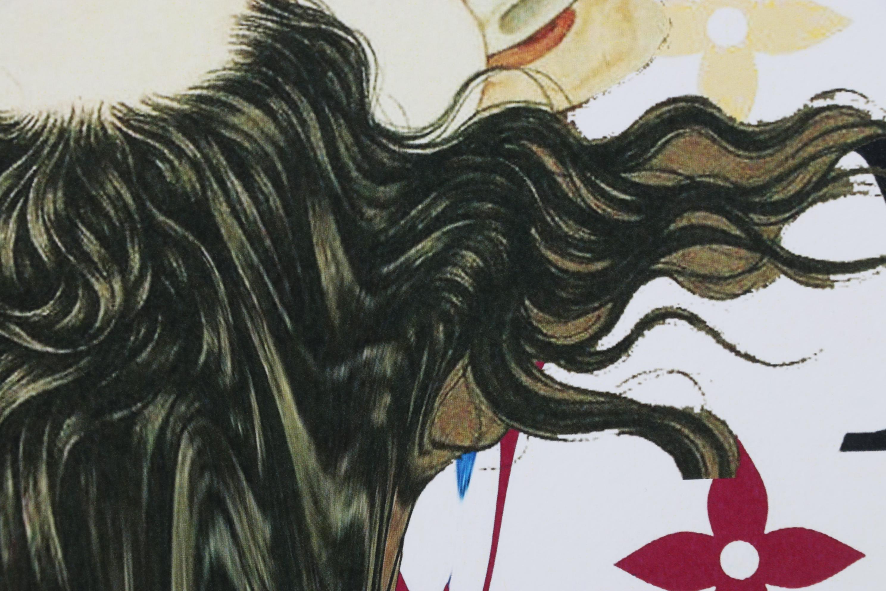 Death NYC Pop Art Graphic Print Featuring Louis Vuitton