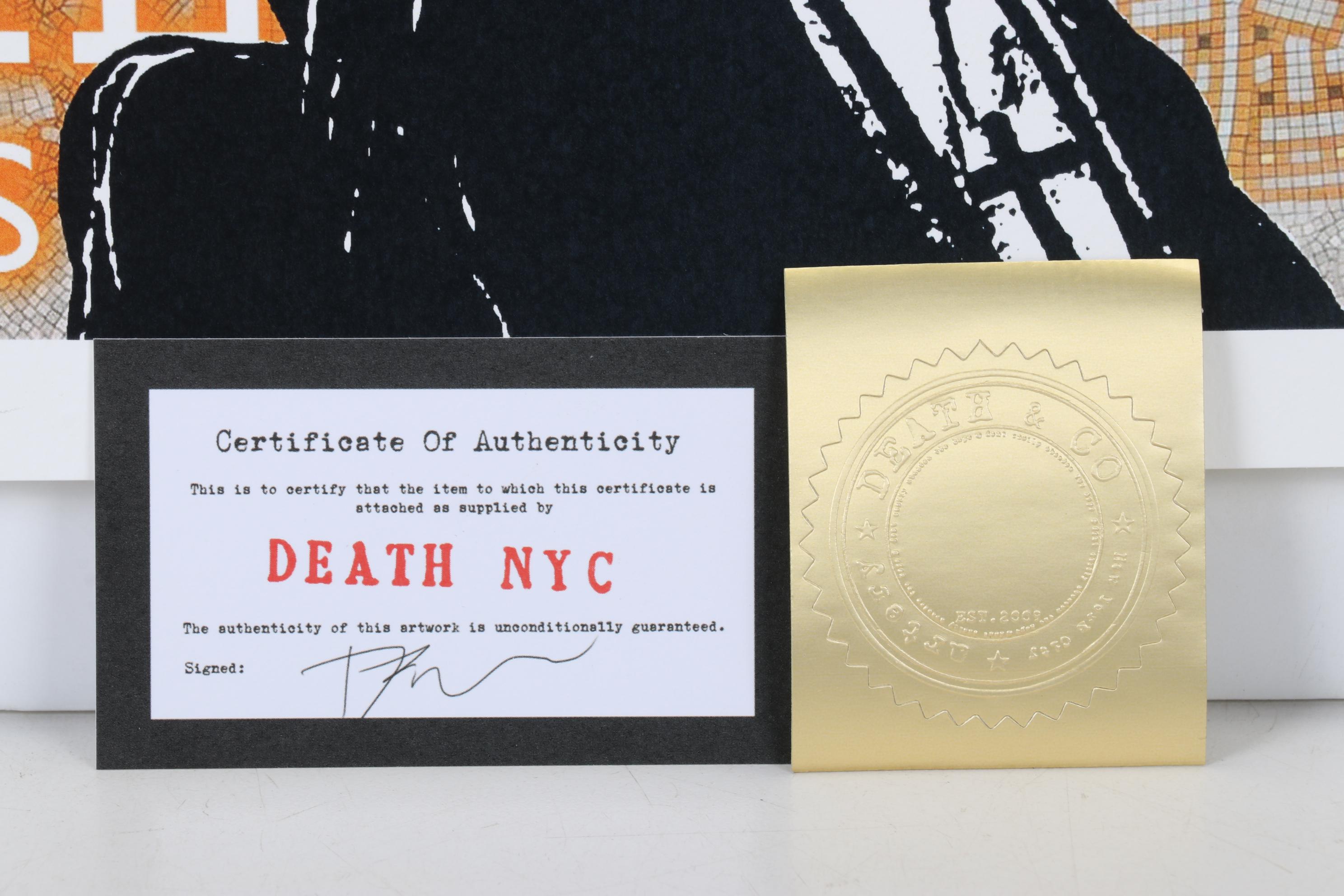 Death NYC Pop Art Graphic Print, 2022