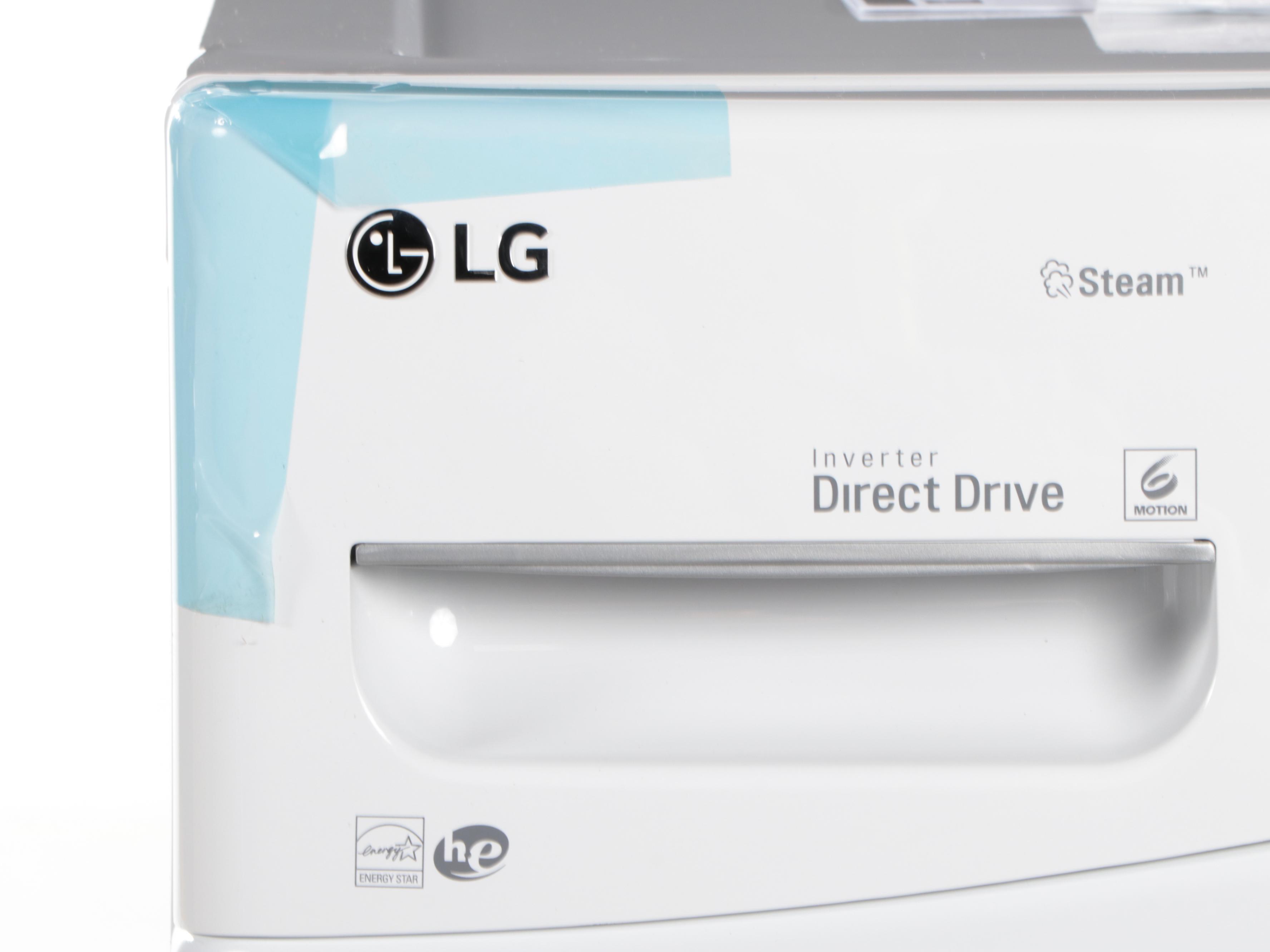 LG High Efficiency Stackable Front-Load Washer with 6Motion Technoogy