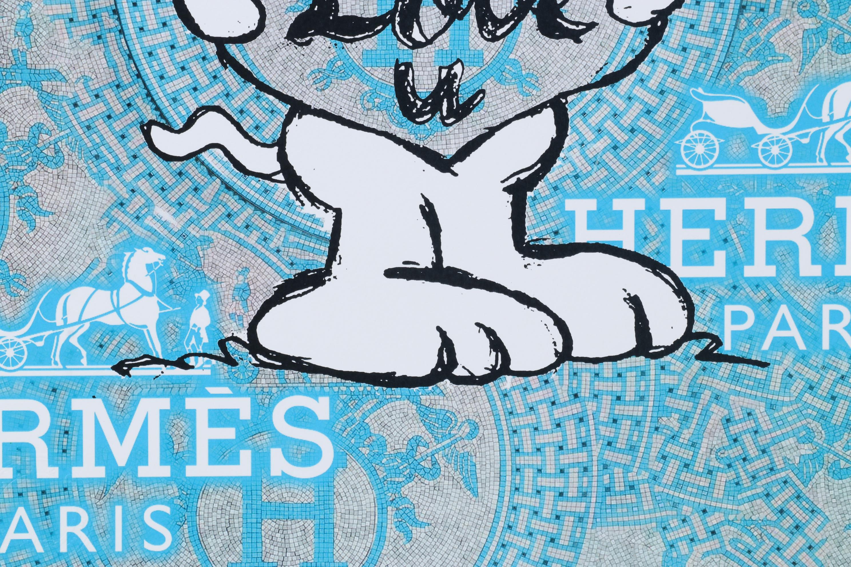 Death NYC Pop Art Graphic Print of Snoopy