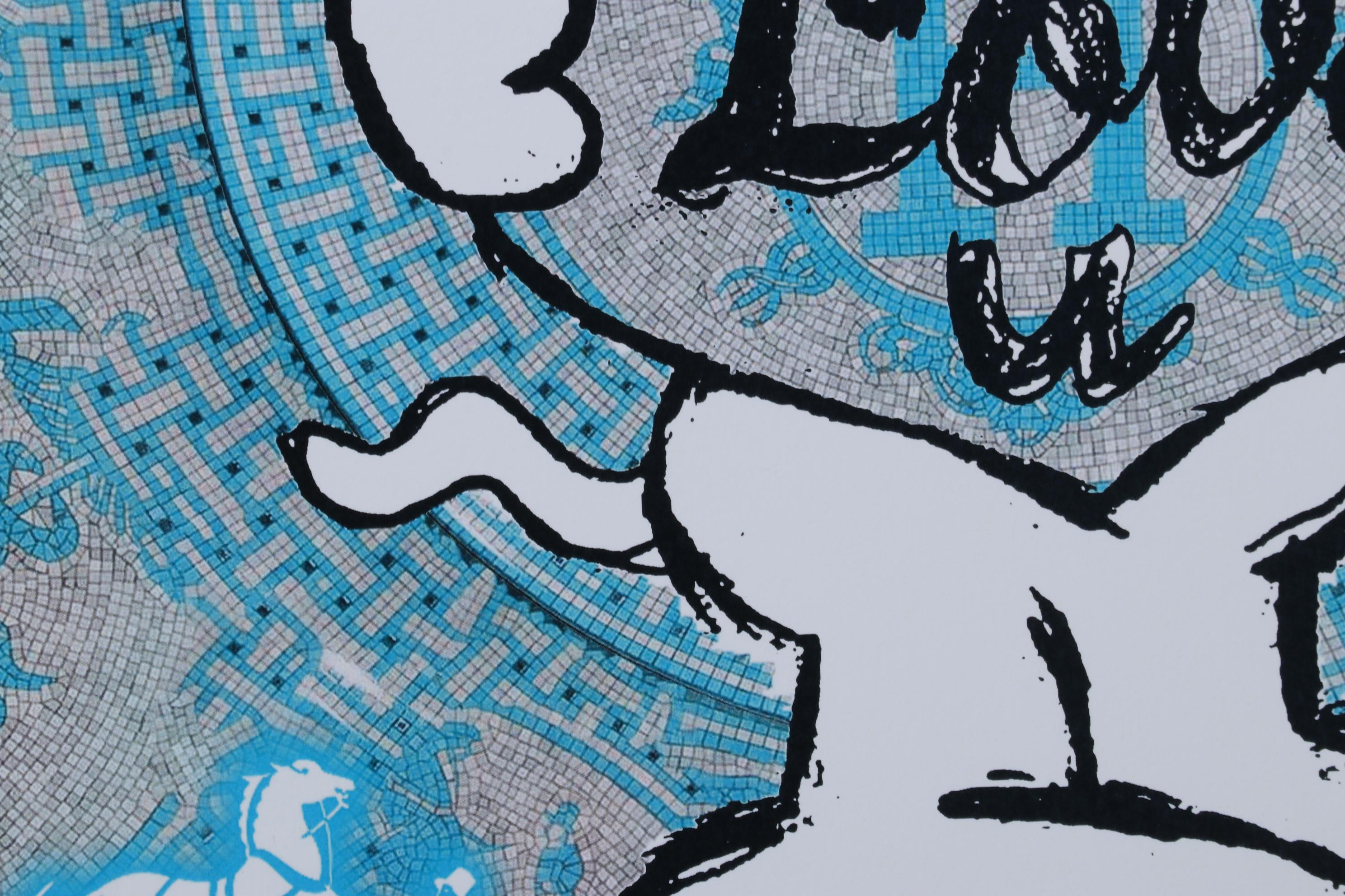 Death NYC Pop Art Graphic Print of Snoopy