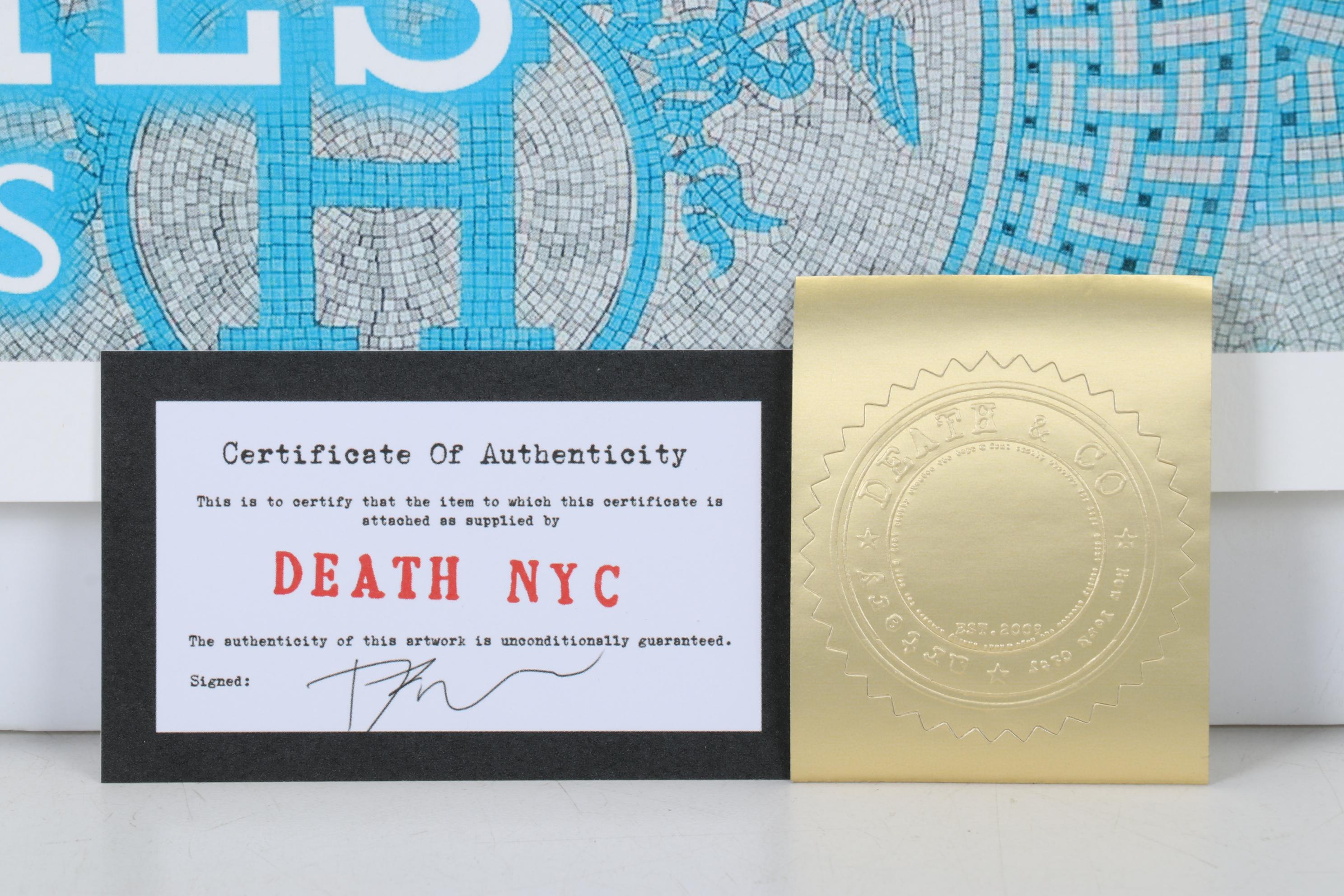 Death NYC Pop Art Graphic Print of Snoopy