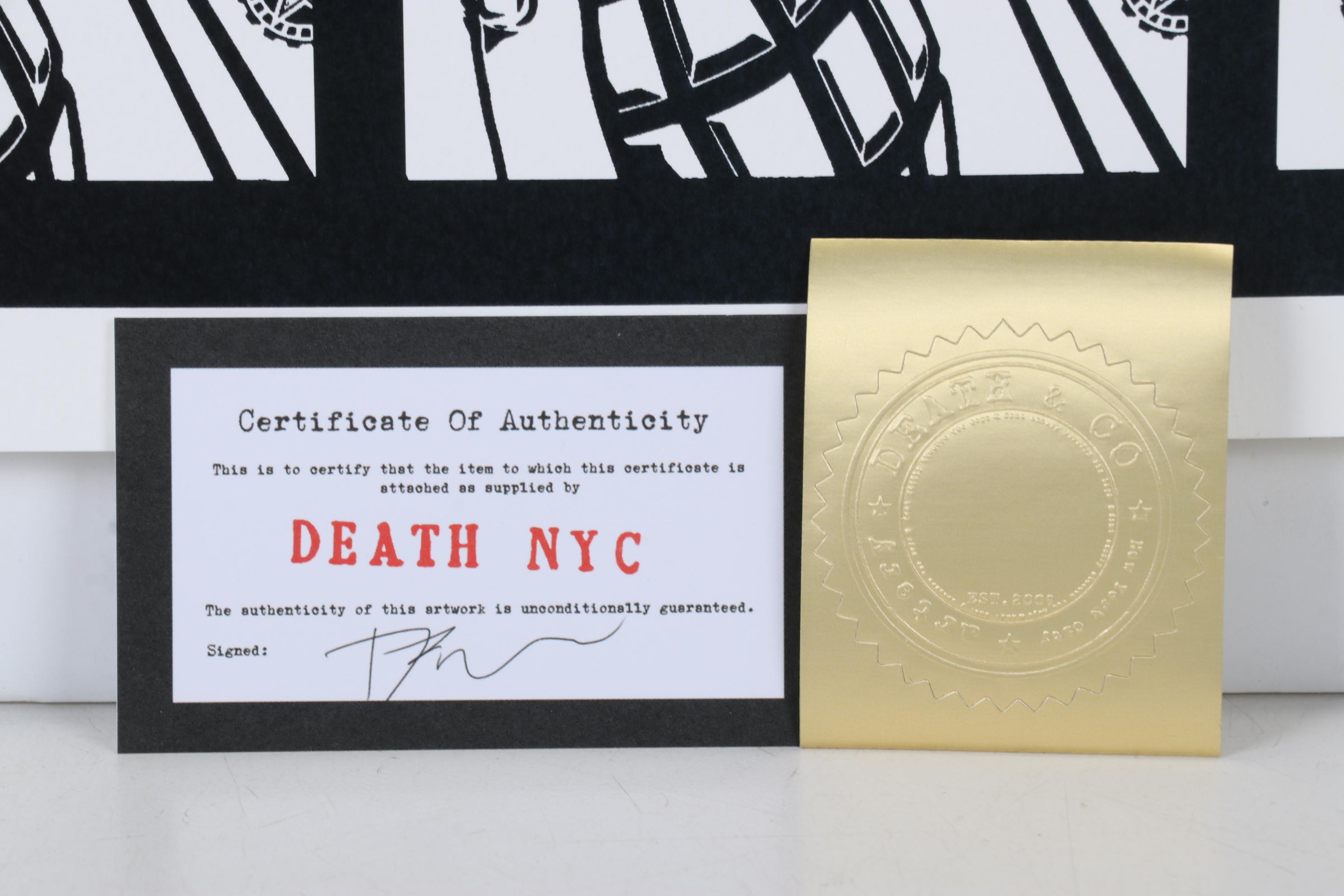 Death NYC Digital Pop Art Print of Audrey Hepburn, 2022