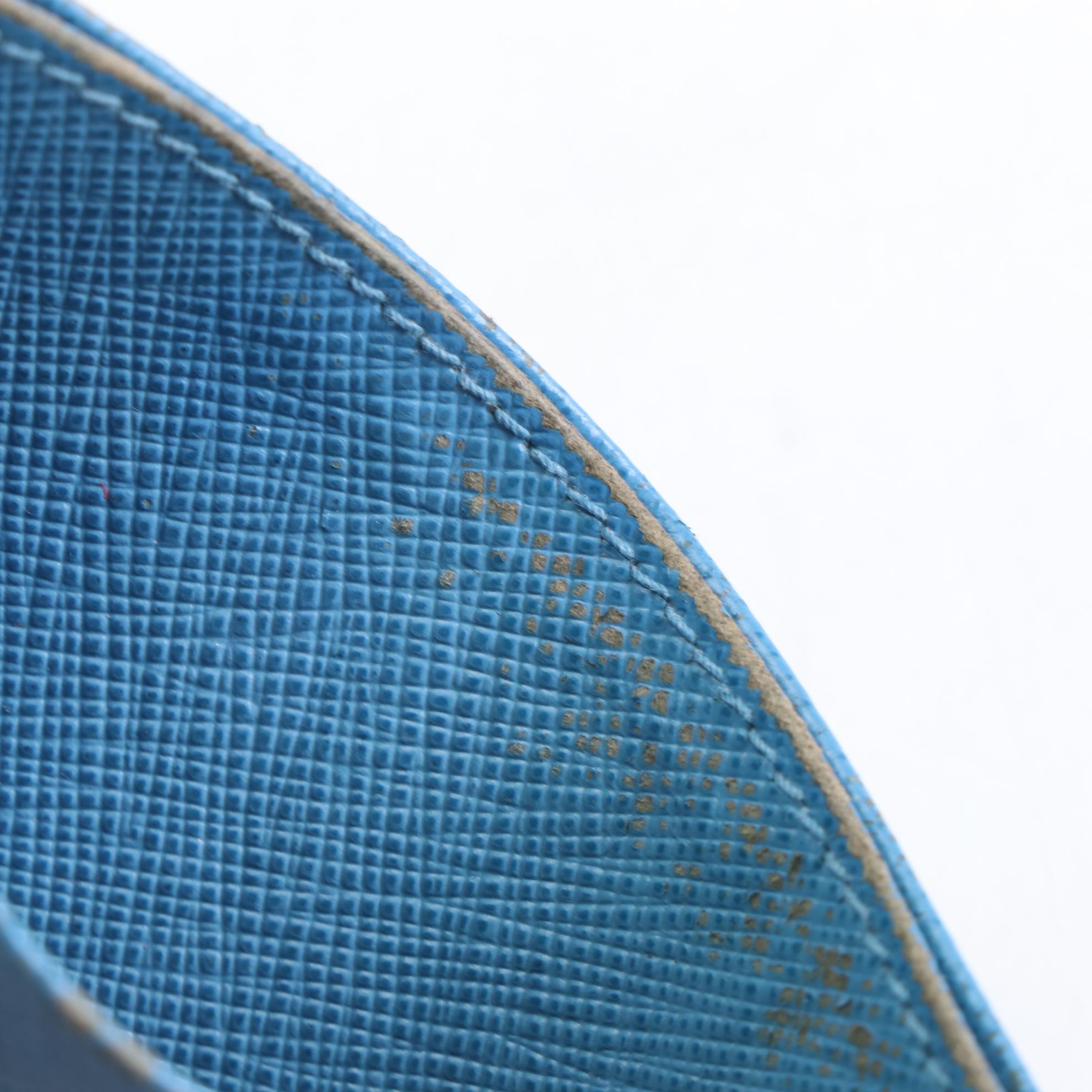 Prada Card Case in Saffiano Leather