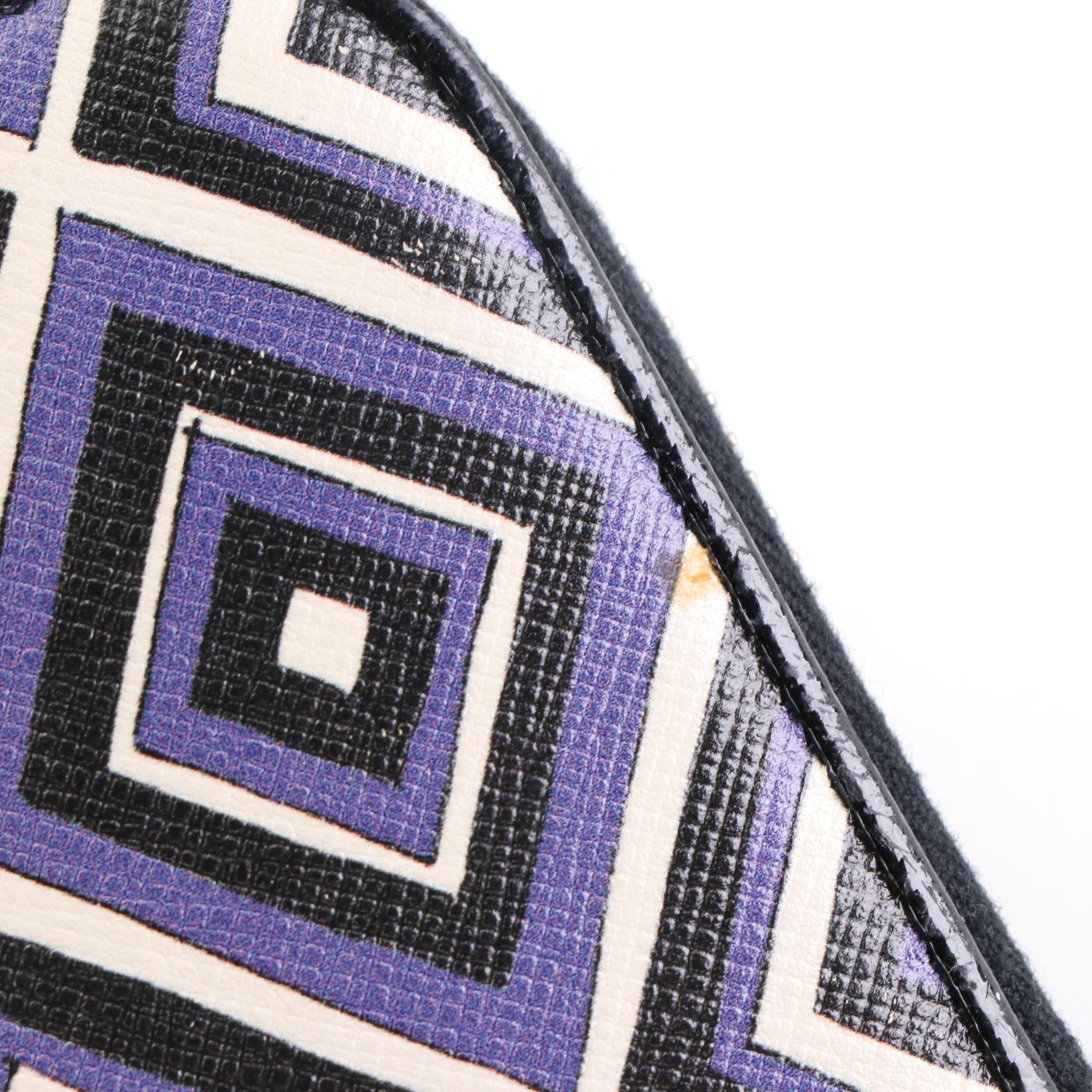 Prada Zip-Around Wallet in Printed Leather