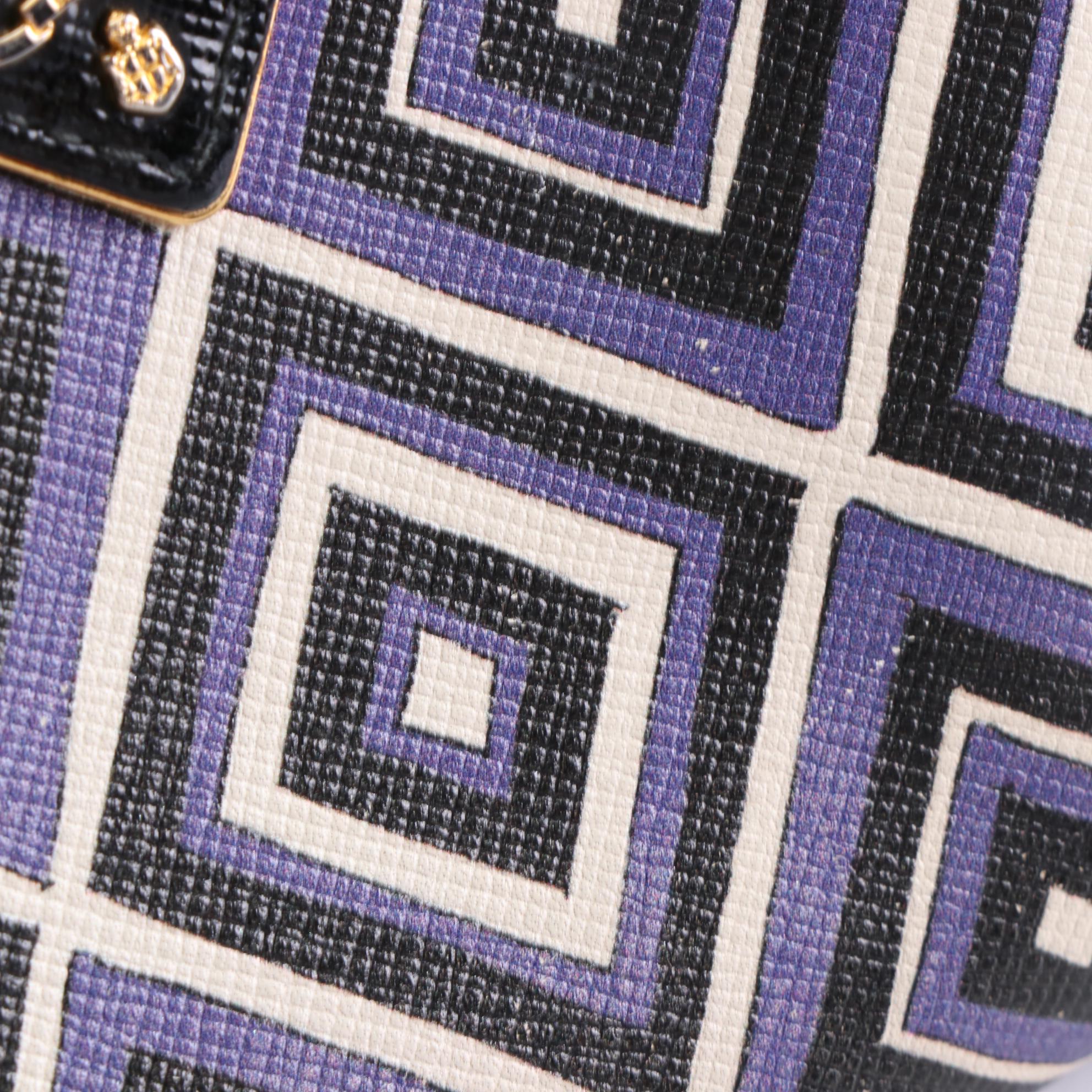 Prada Zip-Around Wallet in Printed Leather