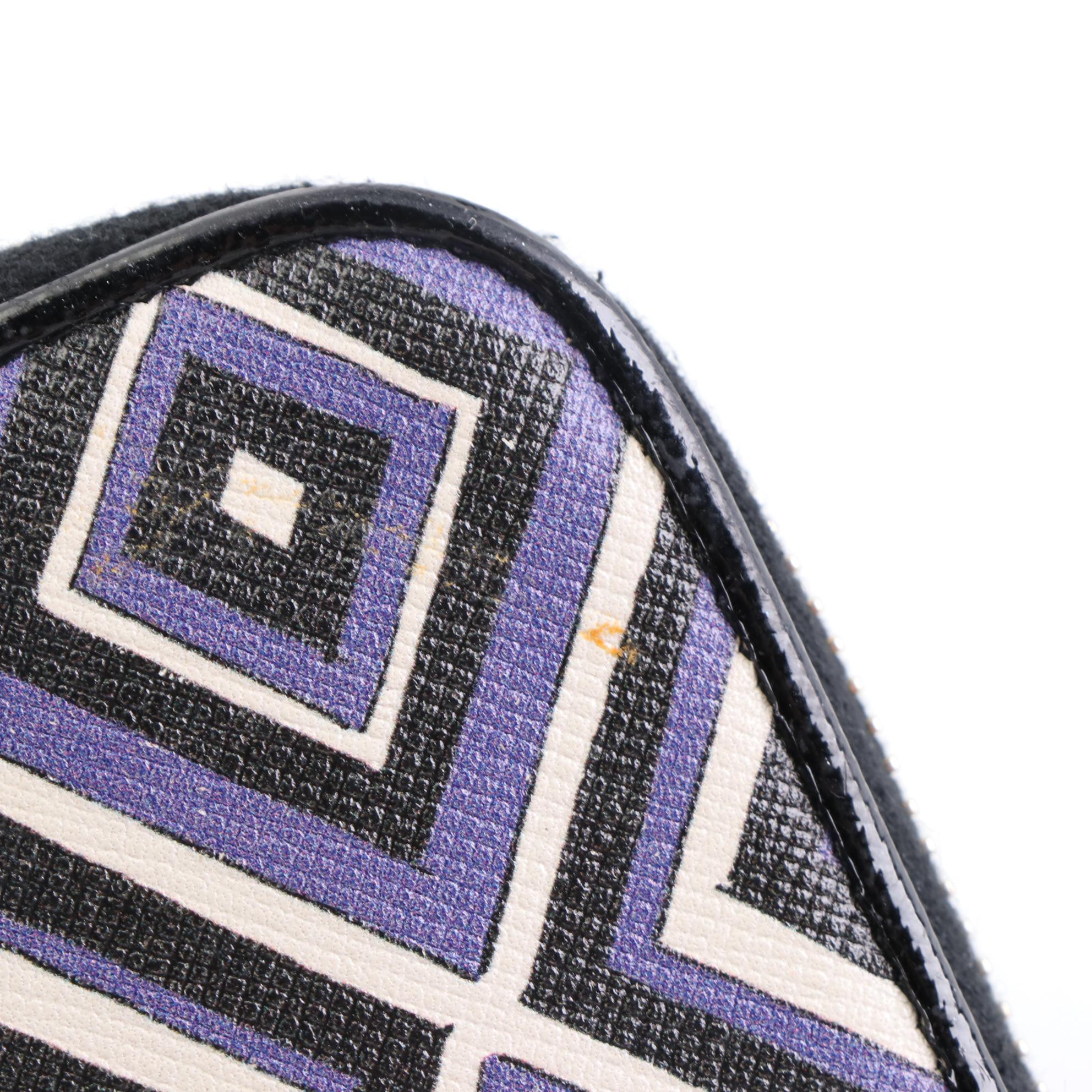 Prada Zip-Around Wallet in Printed Leather