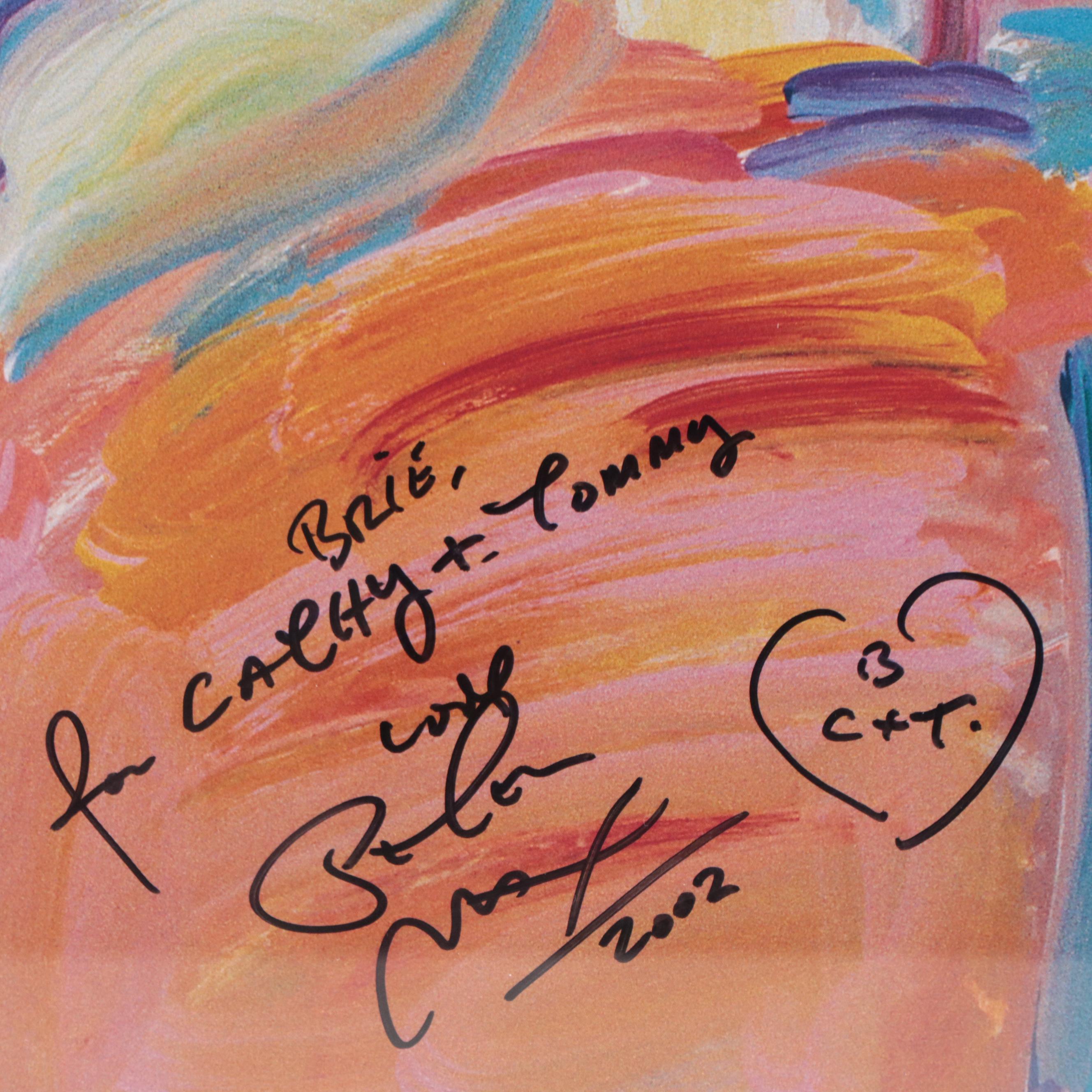 Peter Max Autographed Poster "Statue of Liberty," Circa 2000