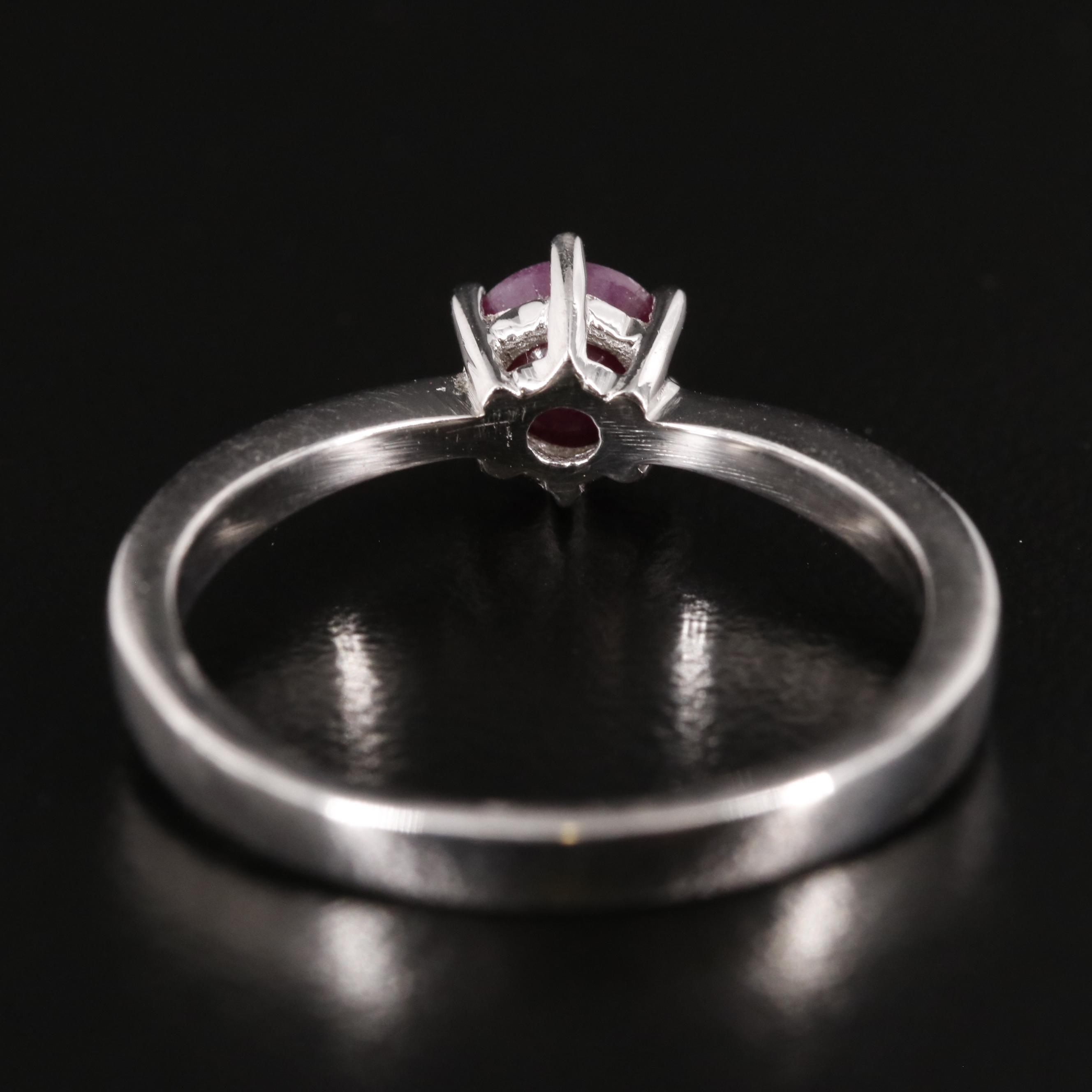 Sterling Filled Corundum Ring