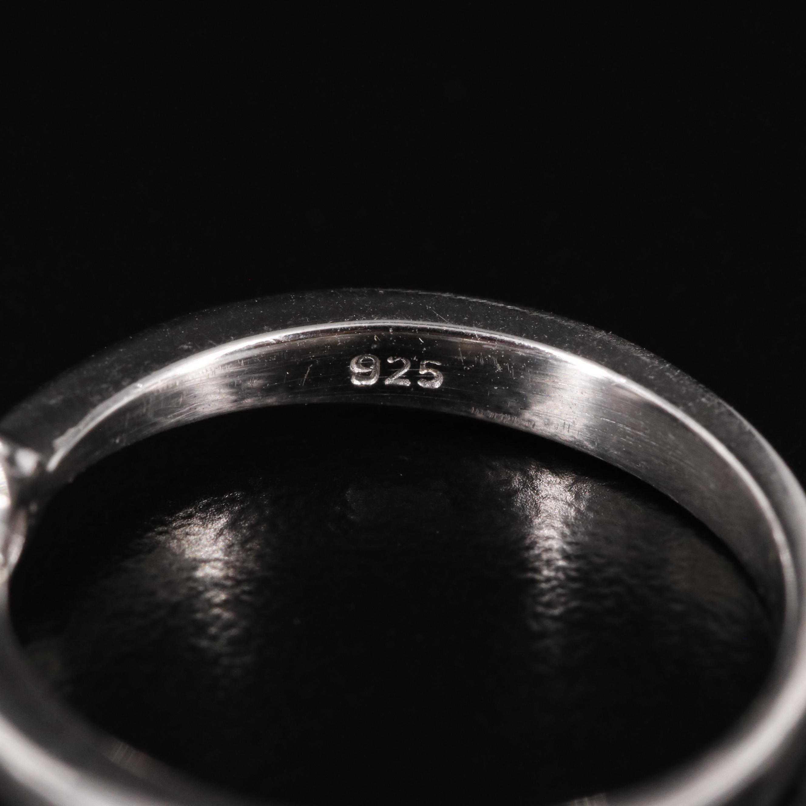 Sterling Filled Corundum Ring