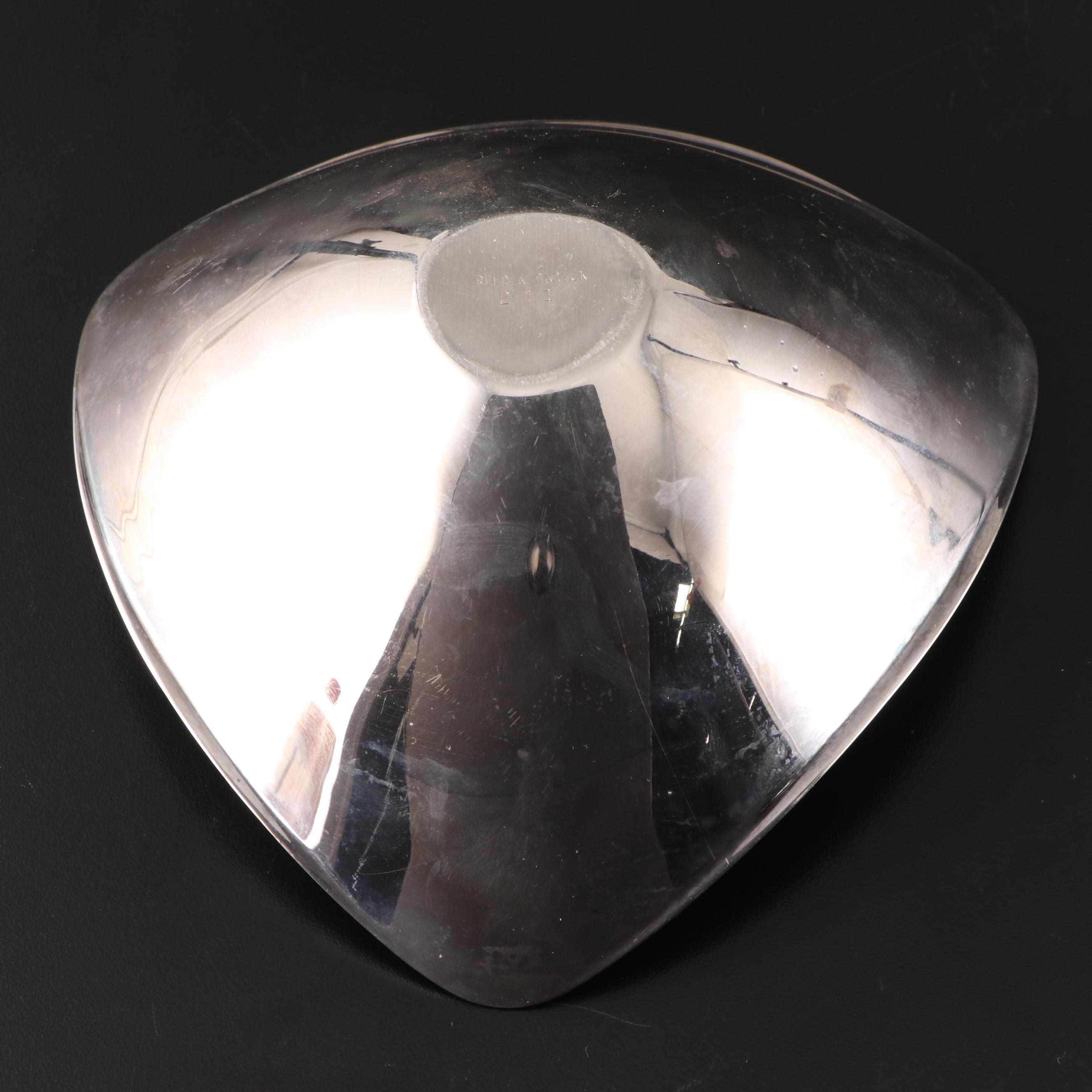 Reed & Barton Paul Revere Bowl with Other Silver Plate and Enamel Bowls