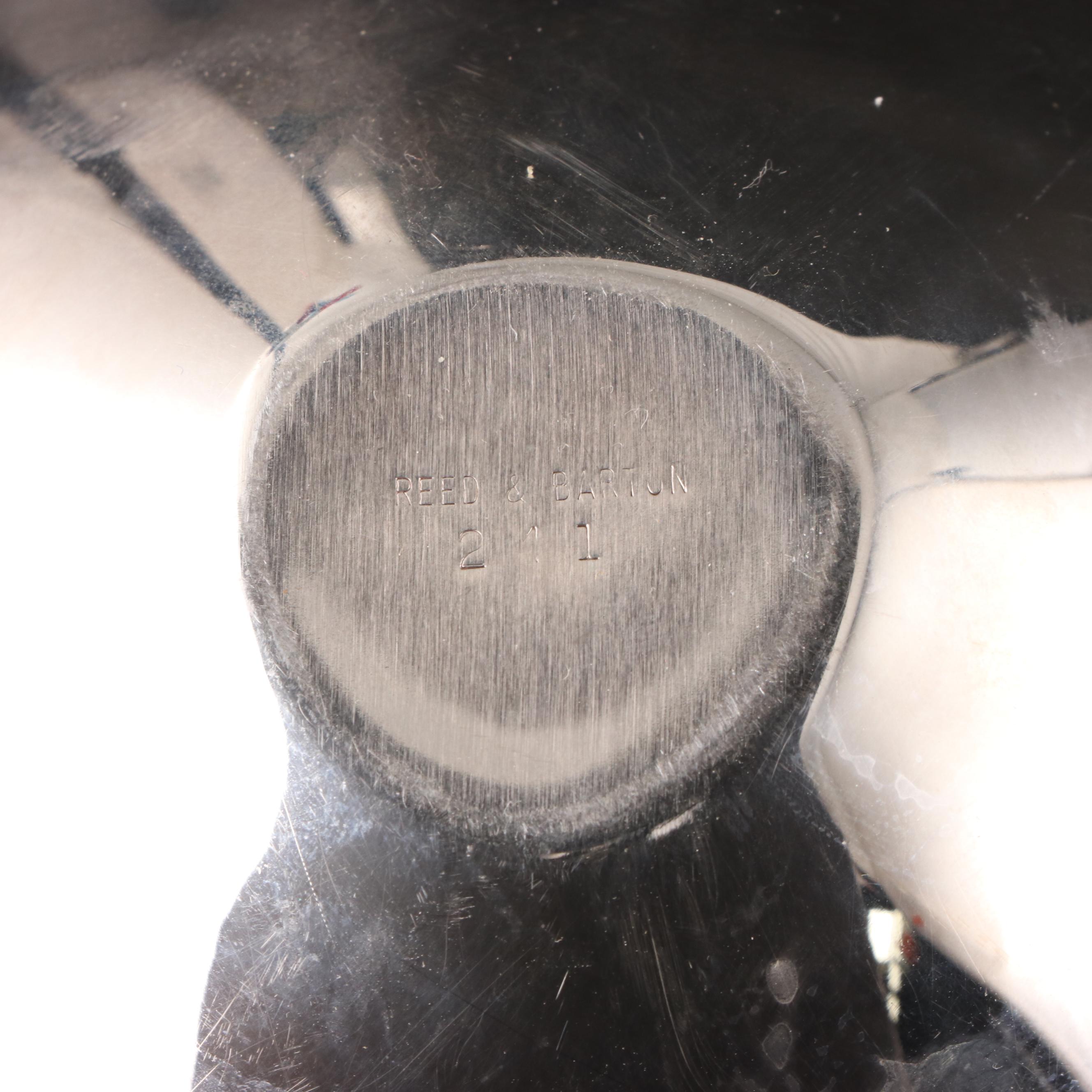 Reed & Barton Paul Revere Bowl with Other Silver Plate and Enamel Bowls