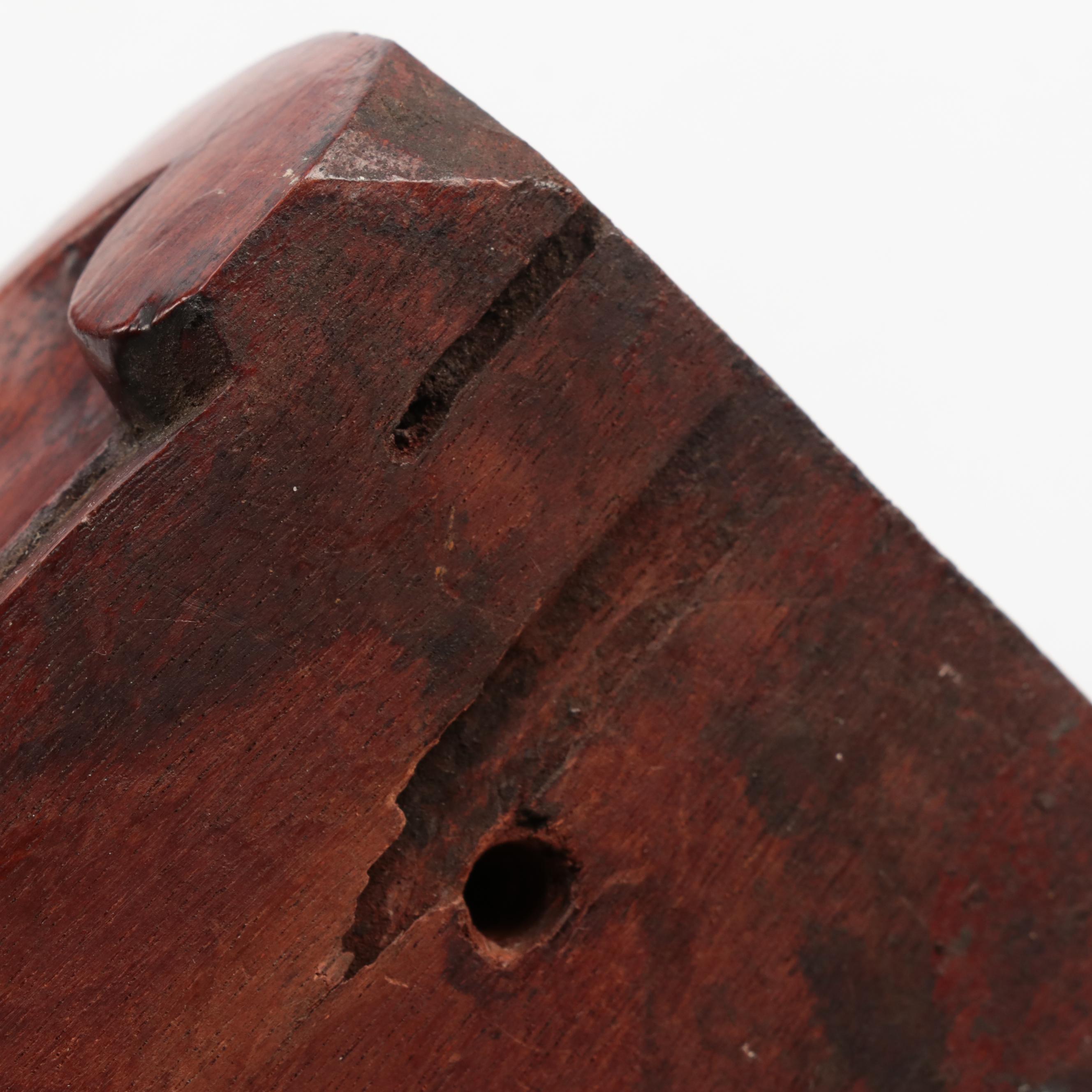 Pantalcraft with Other Carved Mahogany Salvaged Moldings and Drawer Pulls