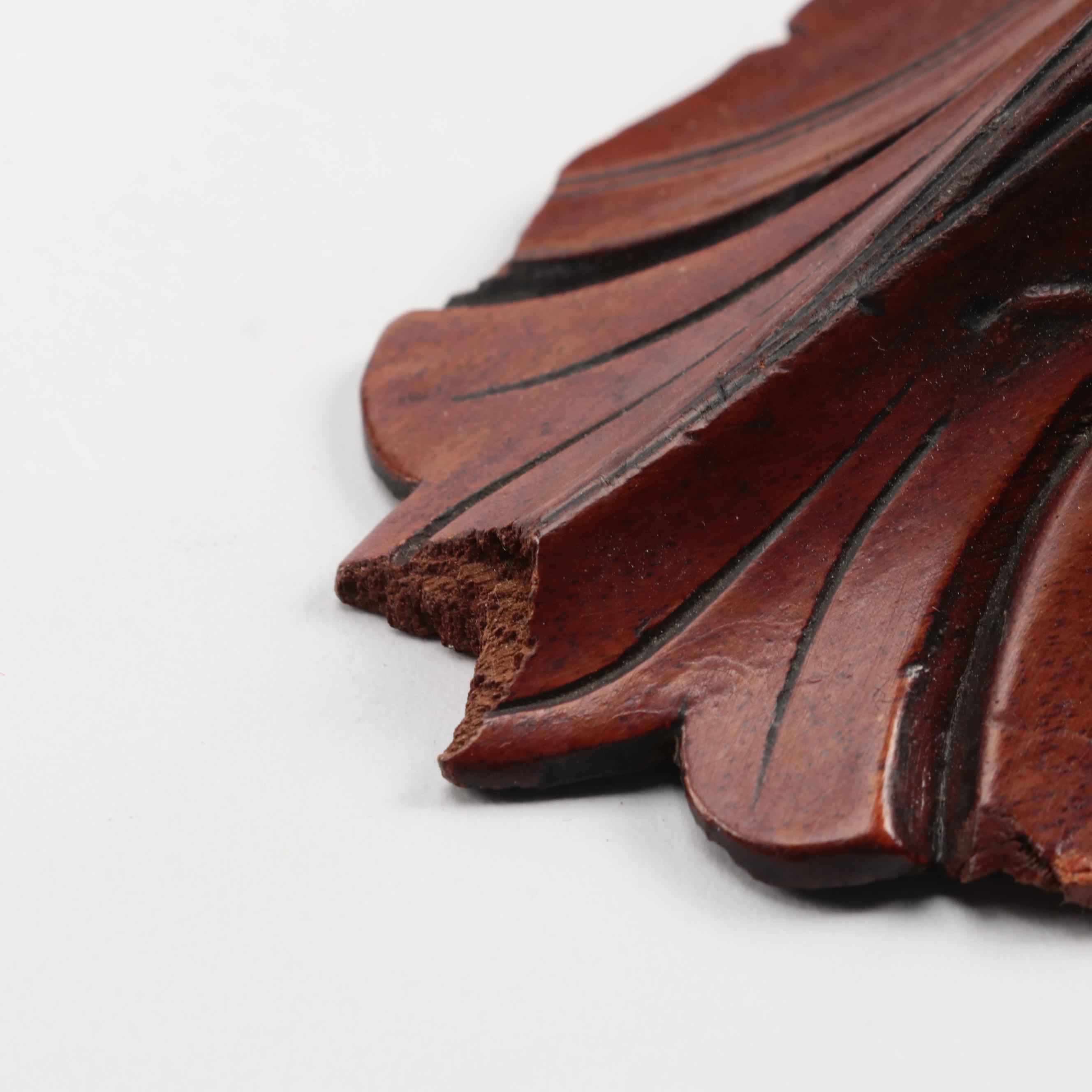 Pantalcraft with Other Carved Mahogany Salvaged Moldings and Drawer Pulls