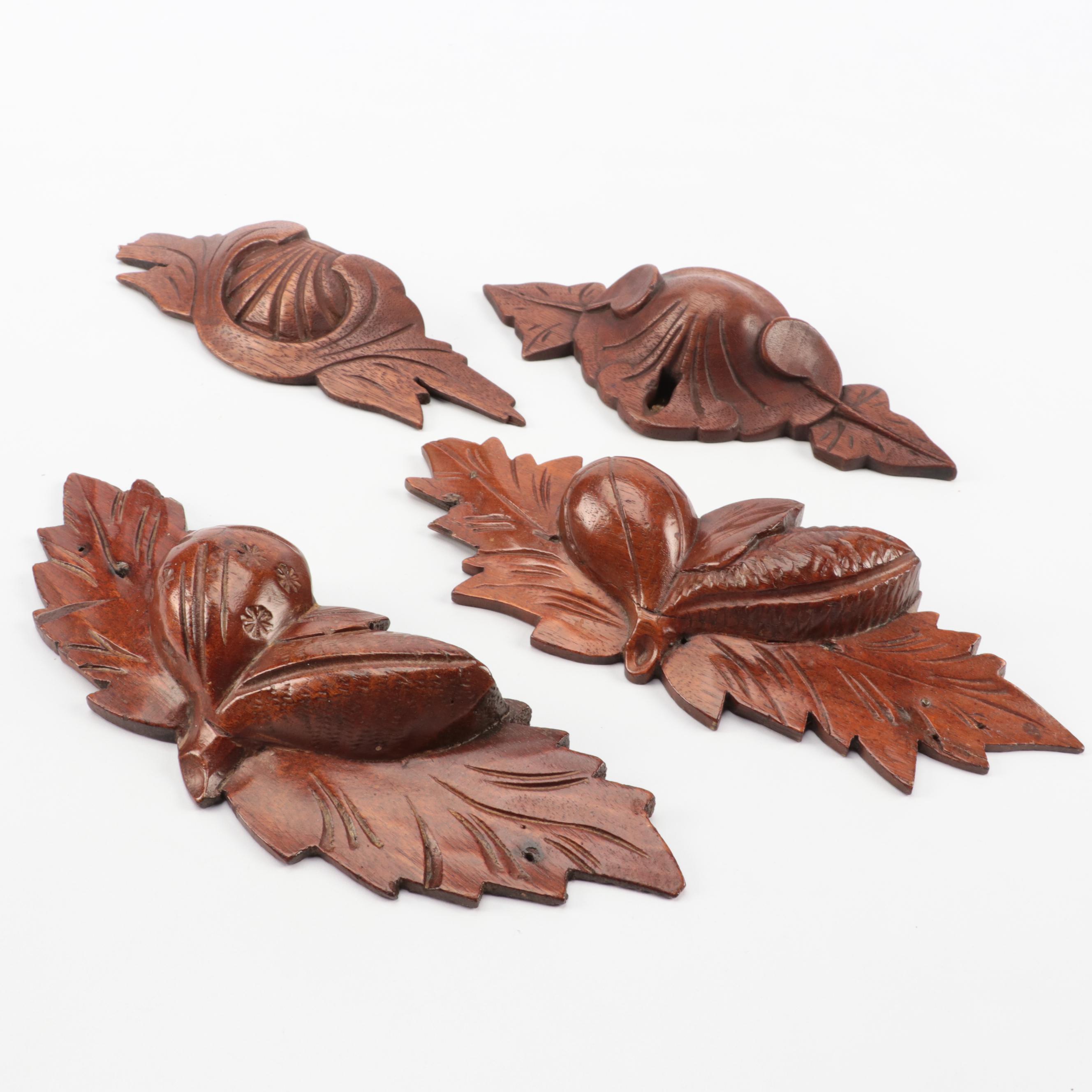 Pantalcraft with Other Carved Mahogany Salvaged Moldings and Drawer Pulls