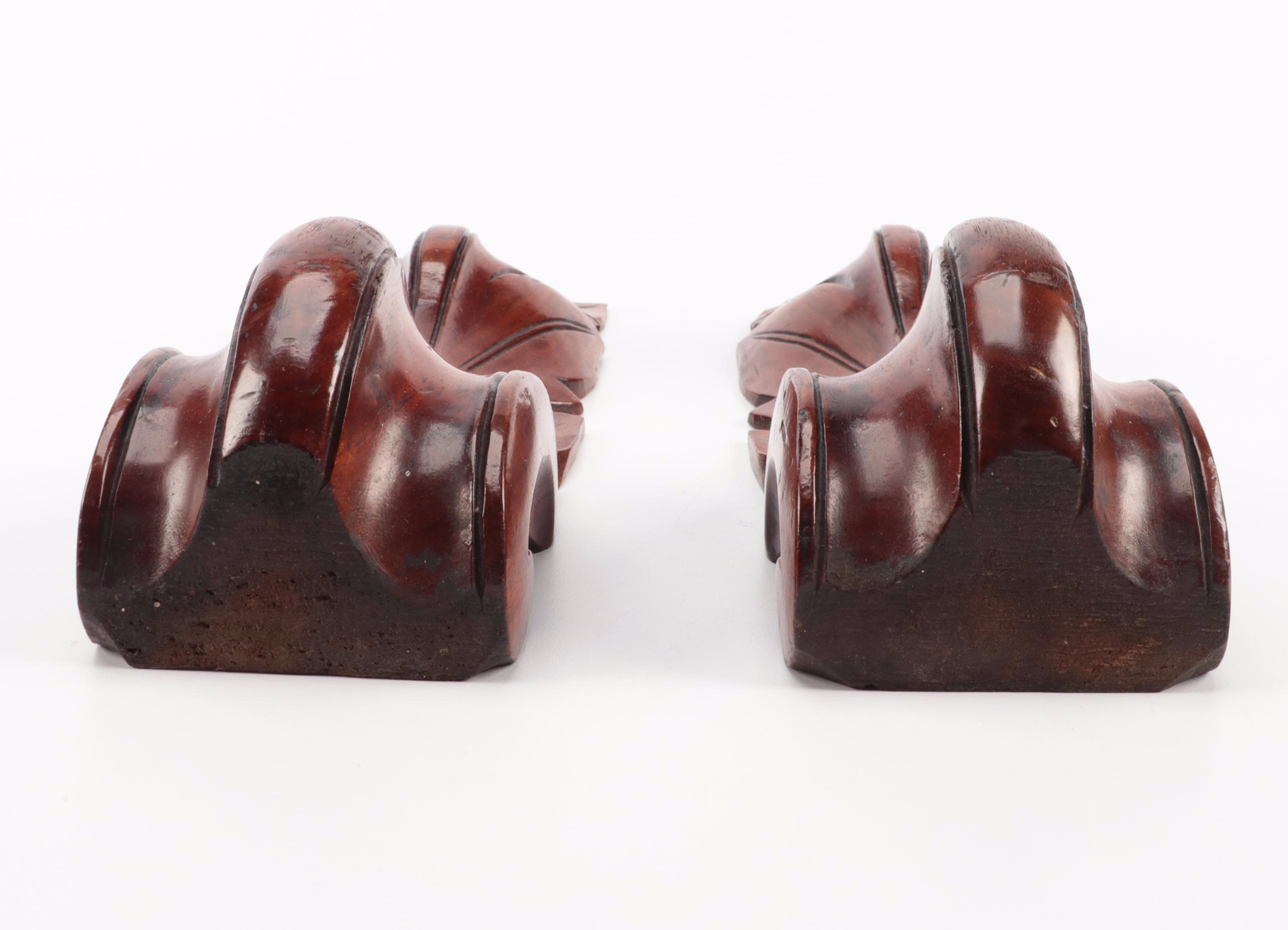 Pantalcraft with Other Carved Mahogany Salvaged Moldings and Drawer Pulls