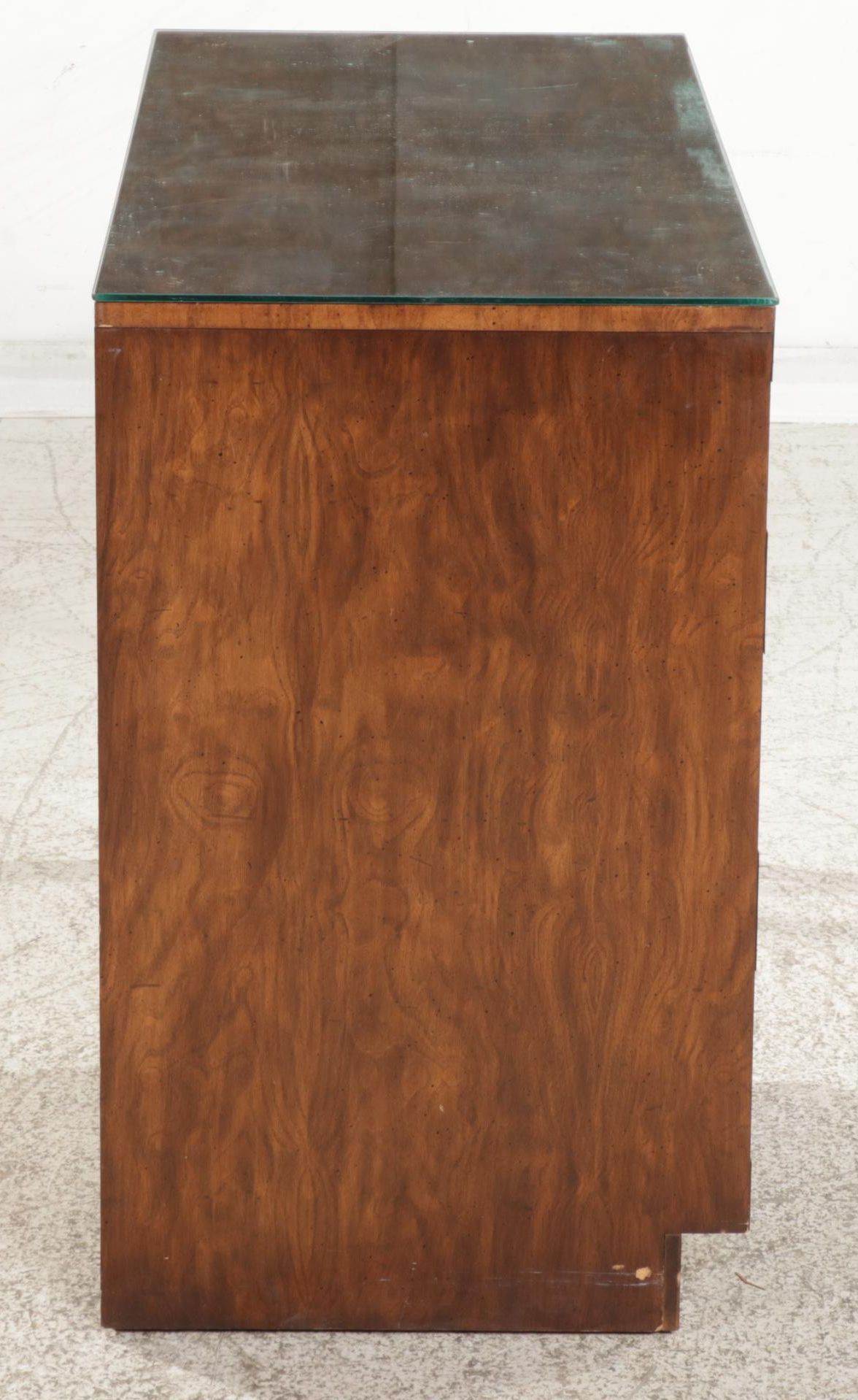 Dixie "Campaigner" Faux-Bamboo Writing Desk, 1970s