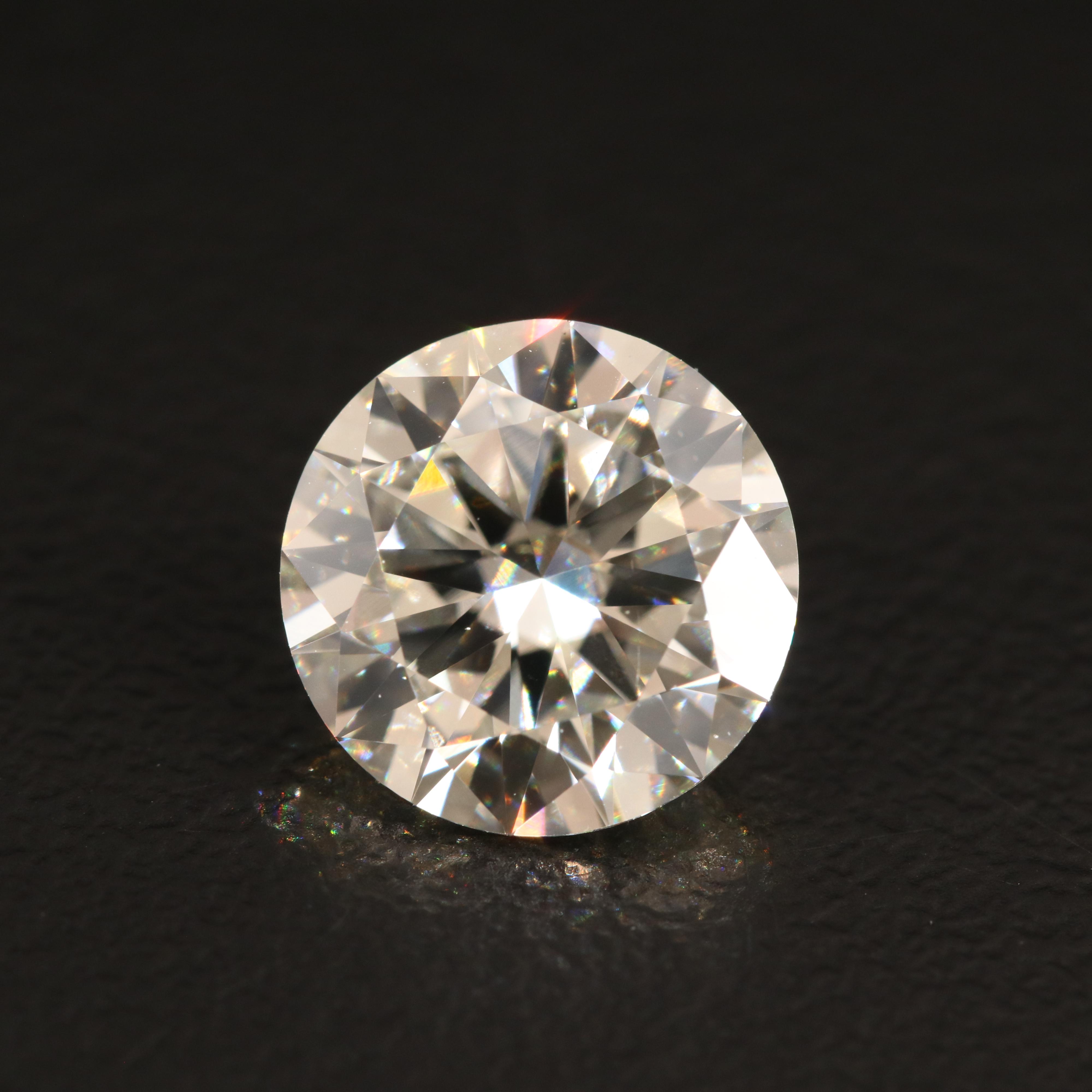 Loose 2.71 CT Lab Grown Diamond with Online Digital IGI Report