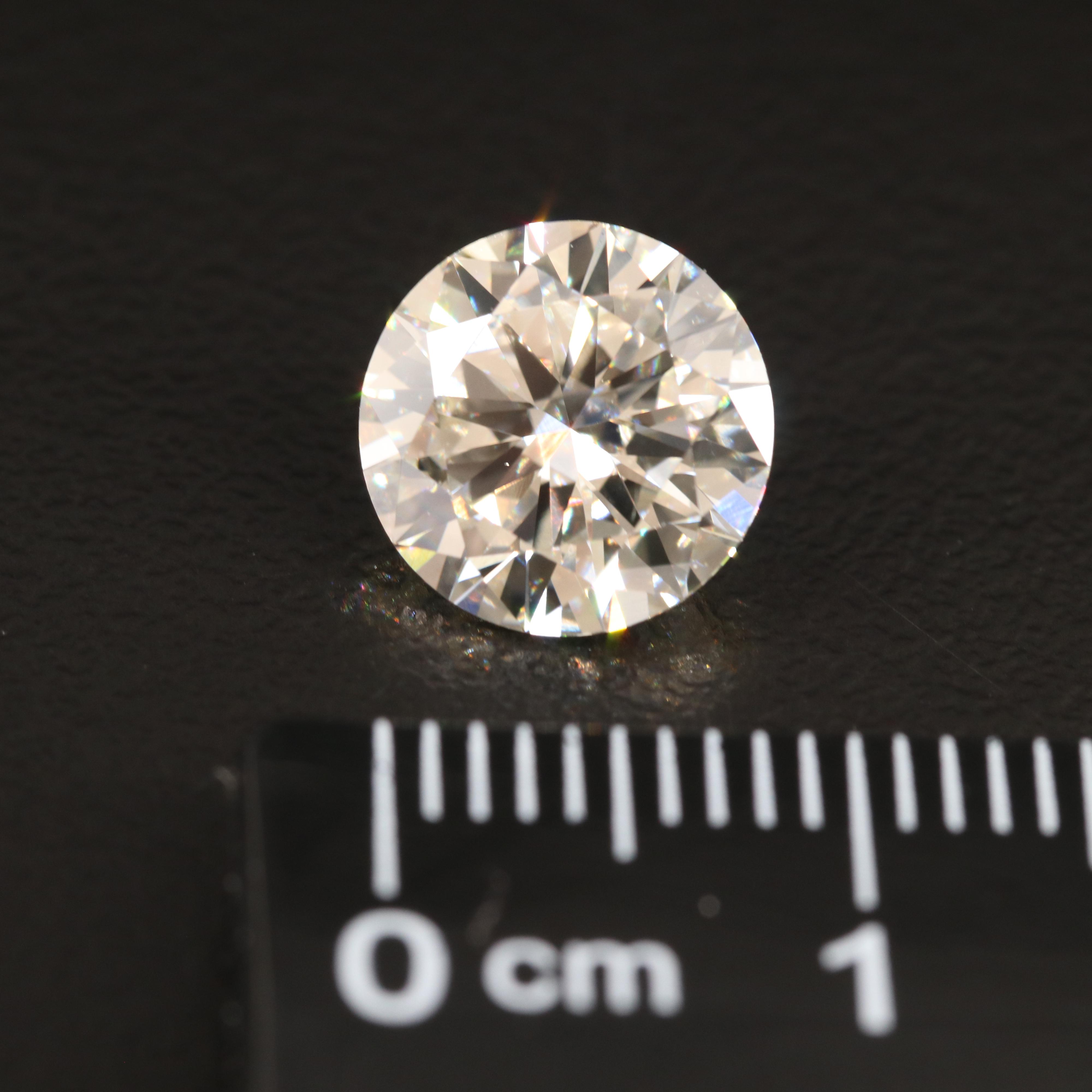 Loose 2.71 CT Lab Grown Diamond with Online Digital IGI Report