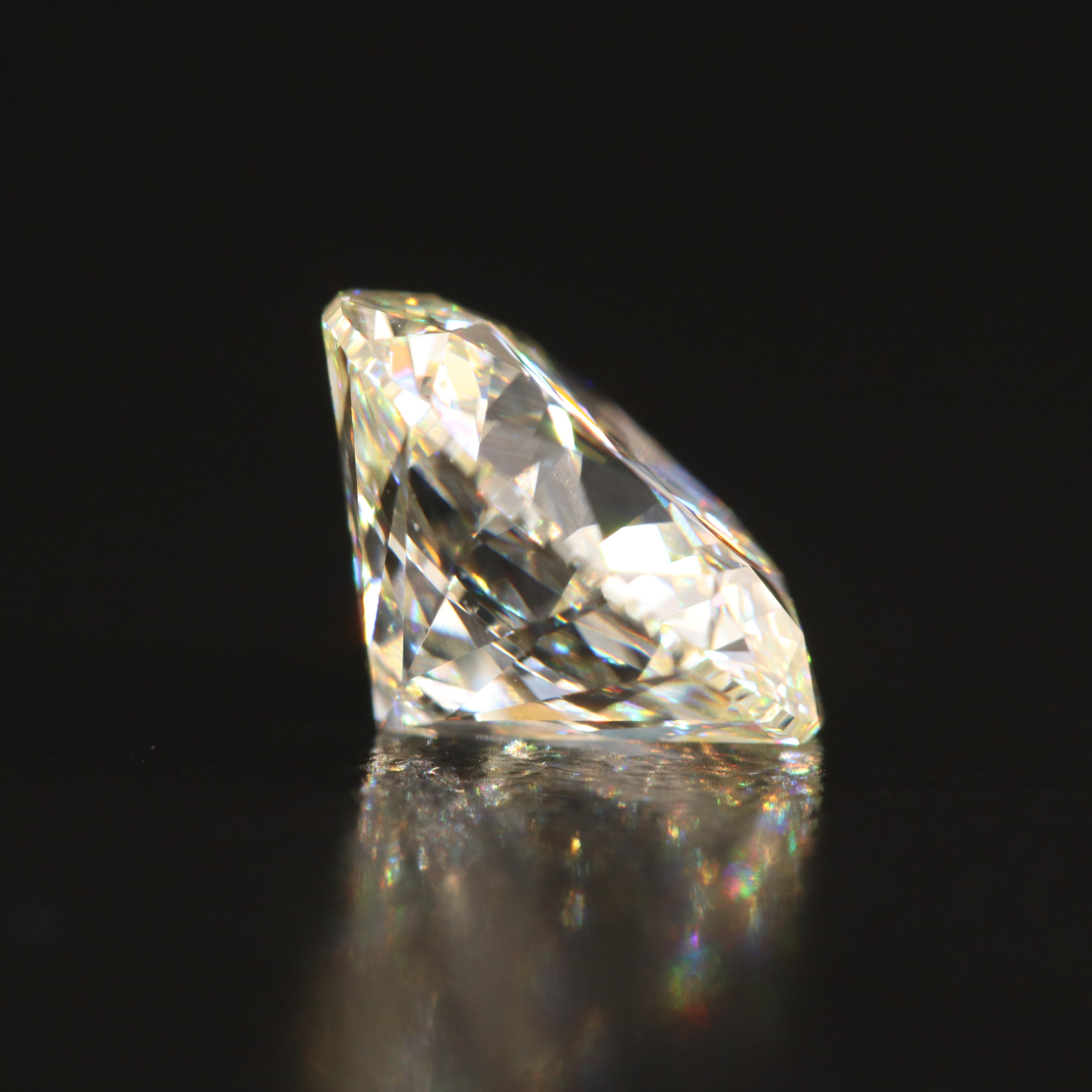 Loose 2.71 CT Lab Grown Diamond with Online Digital IGI Report