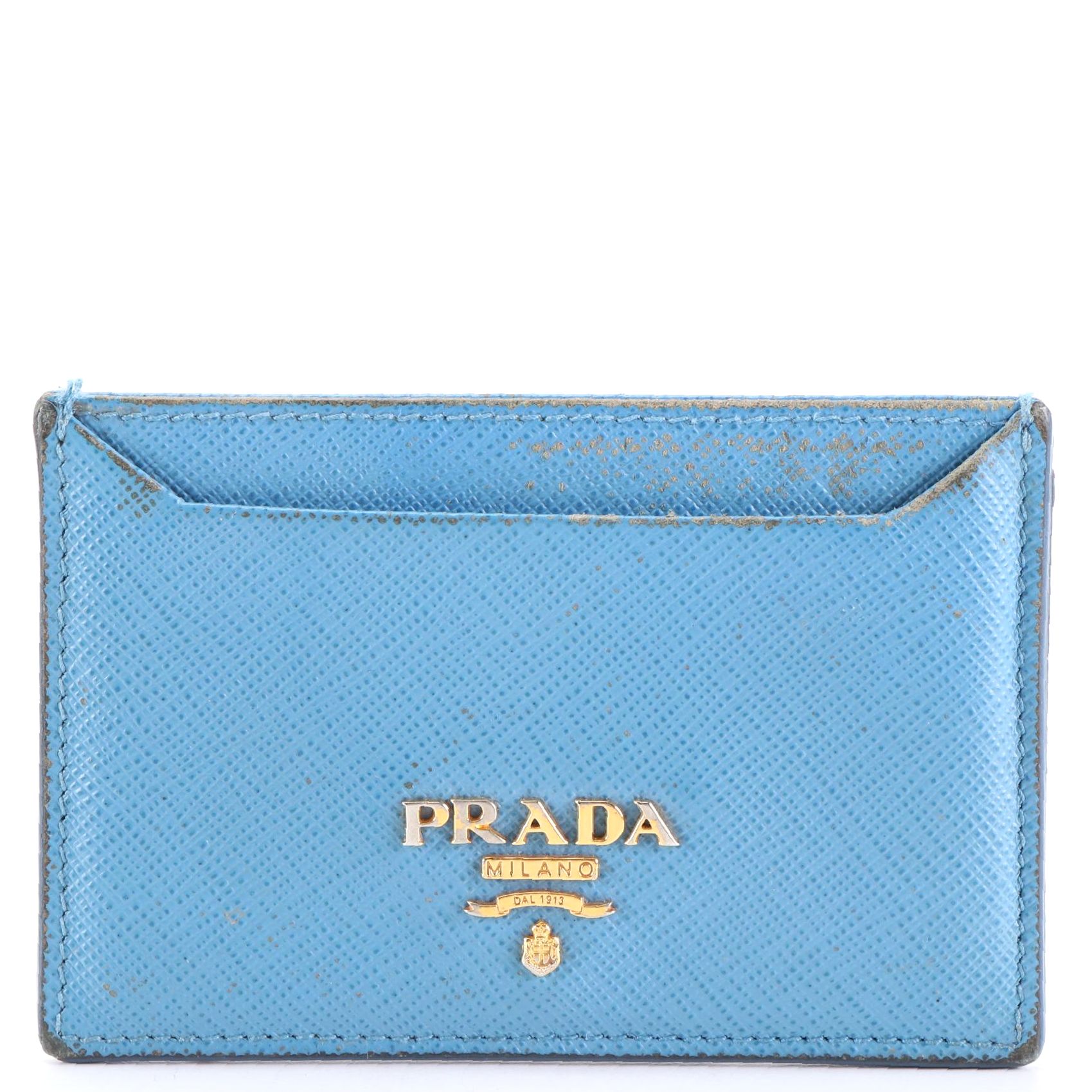 Prada Card Case in Saffiano Leather