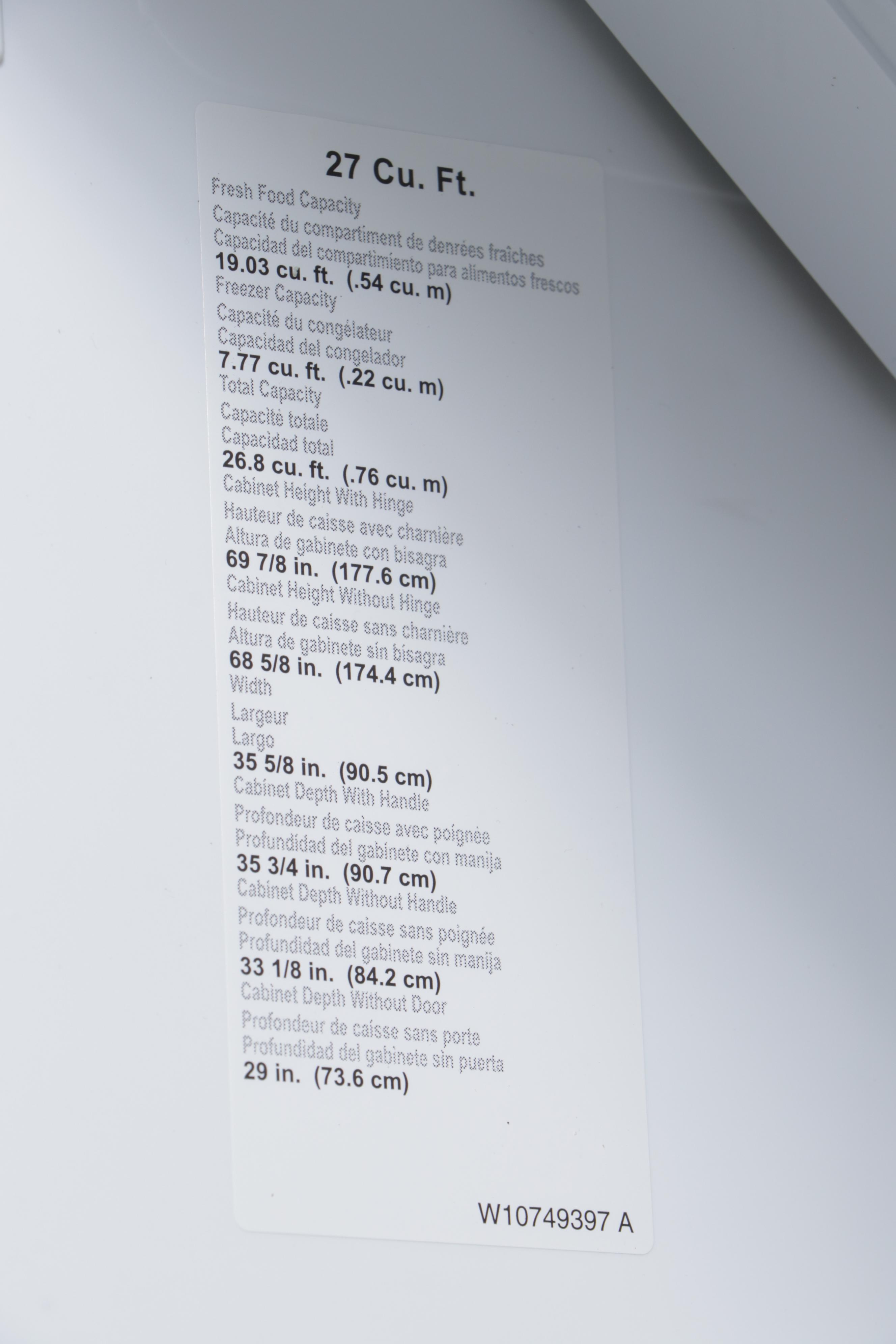 Whirlpool Stainless Steel French Door Refrigerator