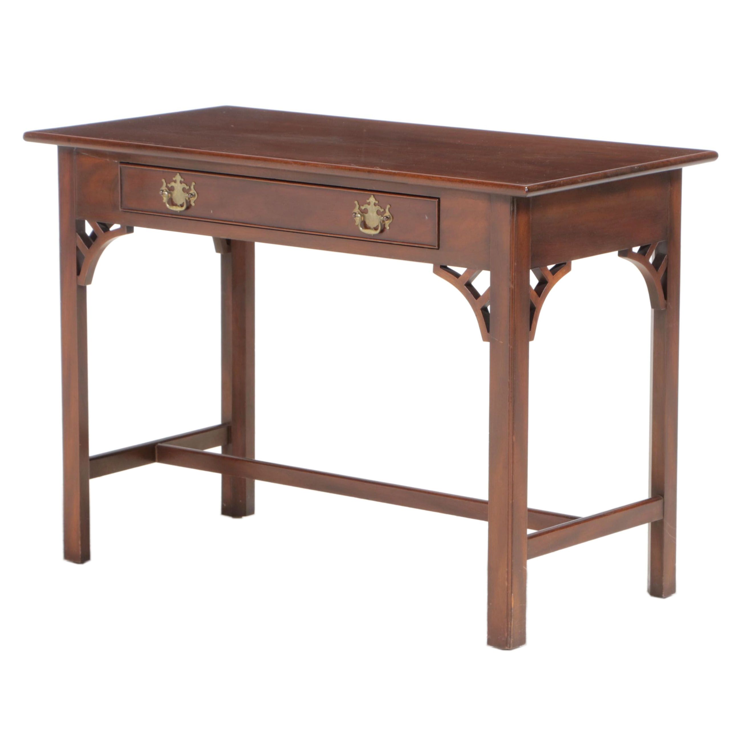 Kittinger "Williamsburg Adaptation" Mahogany Single-Drawer Writing Table