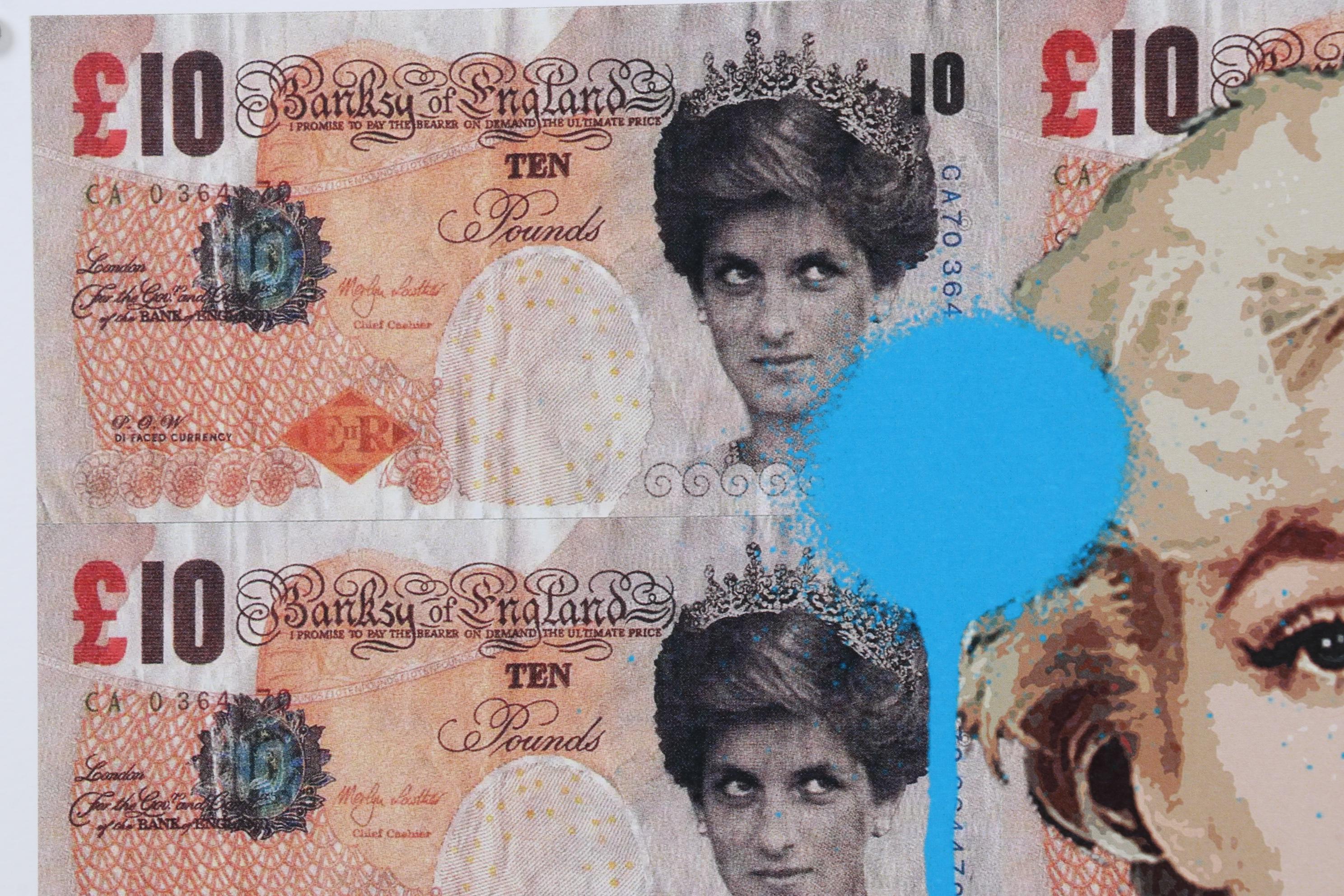 Death NYC Pop Art Graphic Print of Marilyn Monroe and Diana Pounds, 2022