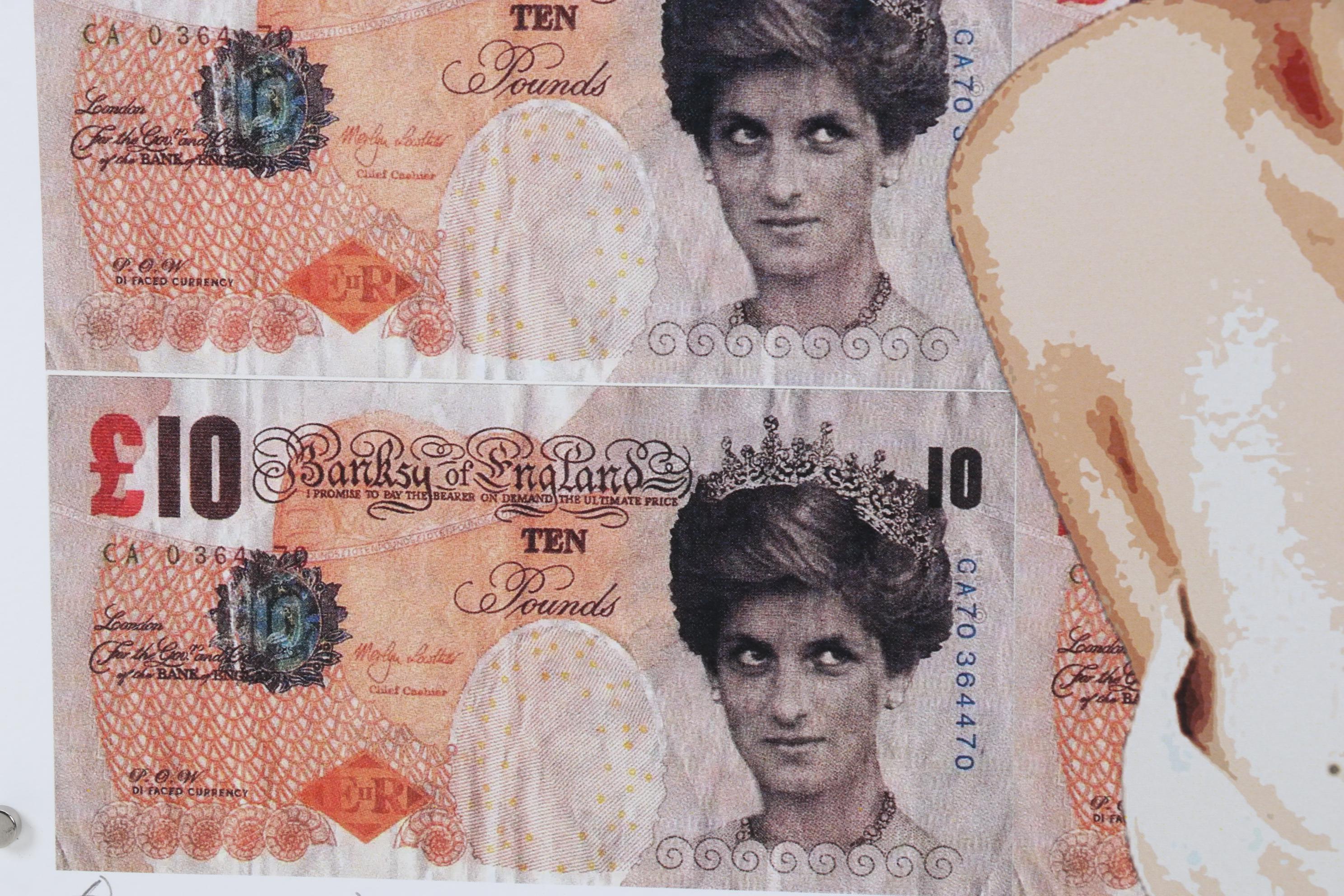 Death NYC Pop Art Graphic Print of Marilyn Monroe and Diana Pounds, 2022