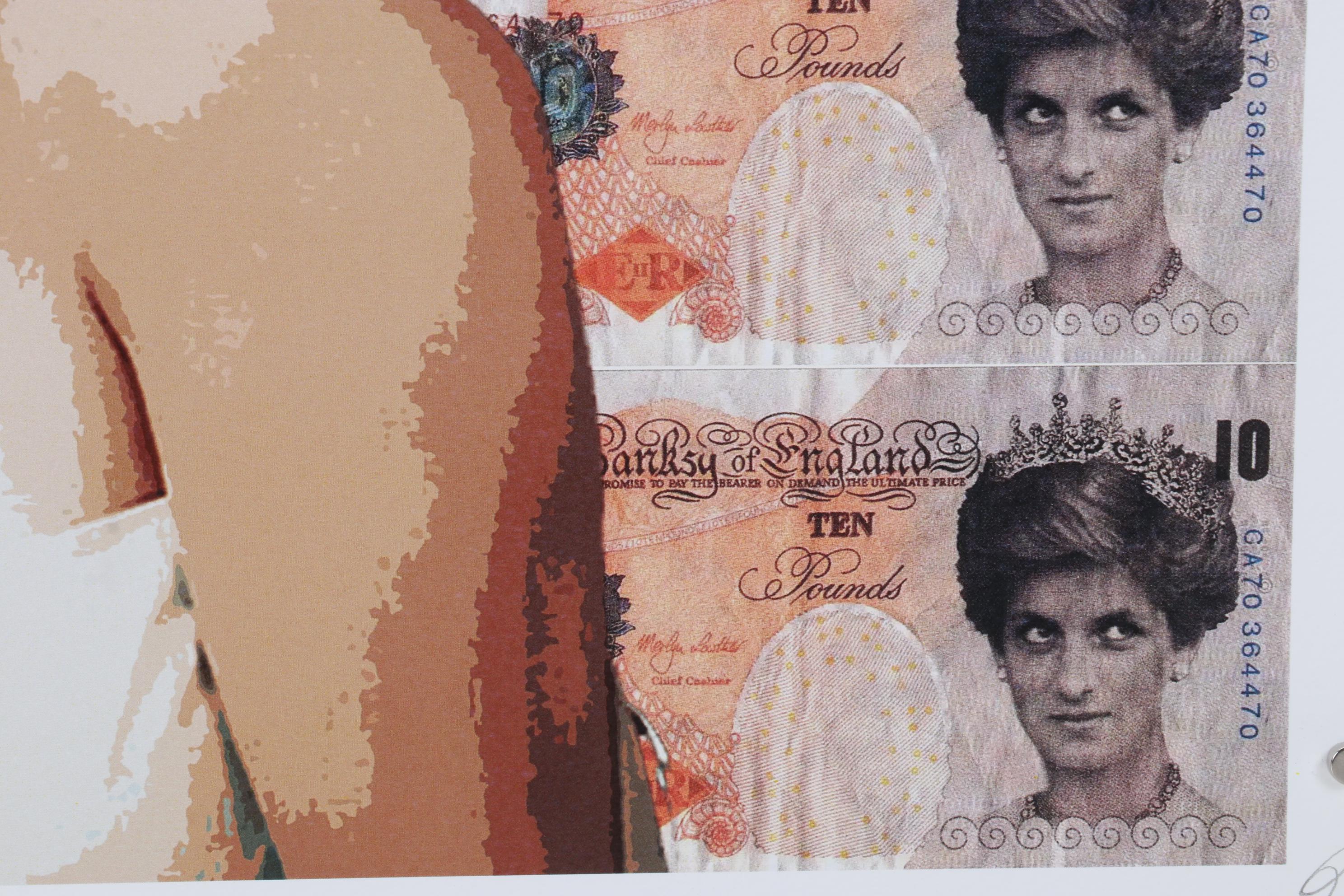 Death NYC Pop Art Graphic Print of Marilyn Monroe and Diana Pounds, 2022