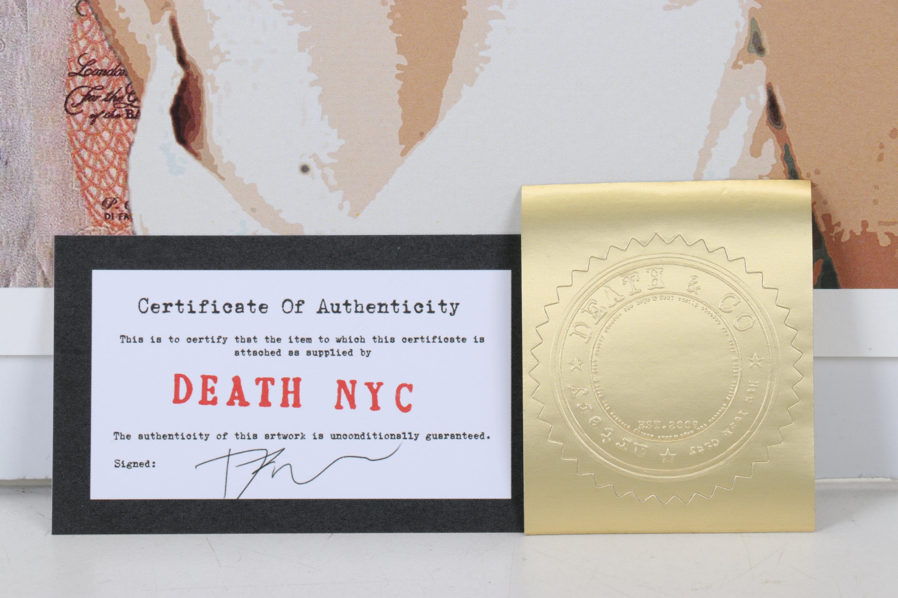 Death NYC Pop Art Graphic Print of Marilyn Monroe and Diana Pounds, 2022