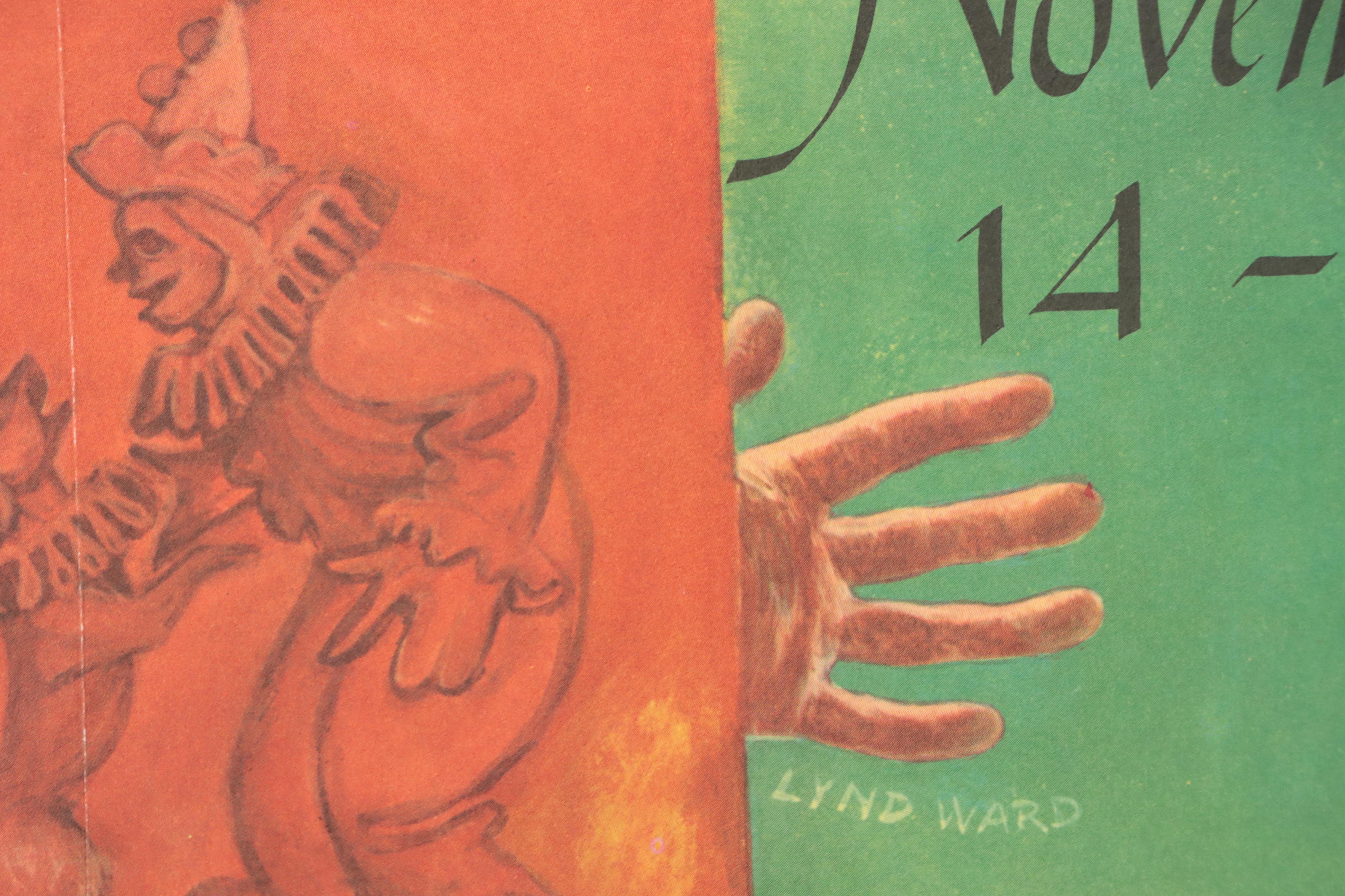 Lynd Ward Offset Lithograph Posters For Children's Book Readings, Circa 1950